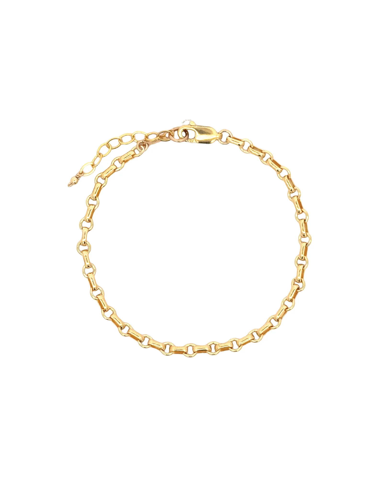 Belcher Rolo Chain Bracelet | Small