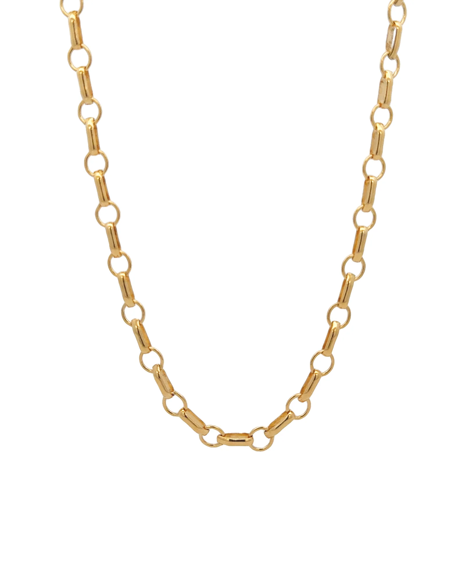 Belcher Rolo Chain Necklace | Large