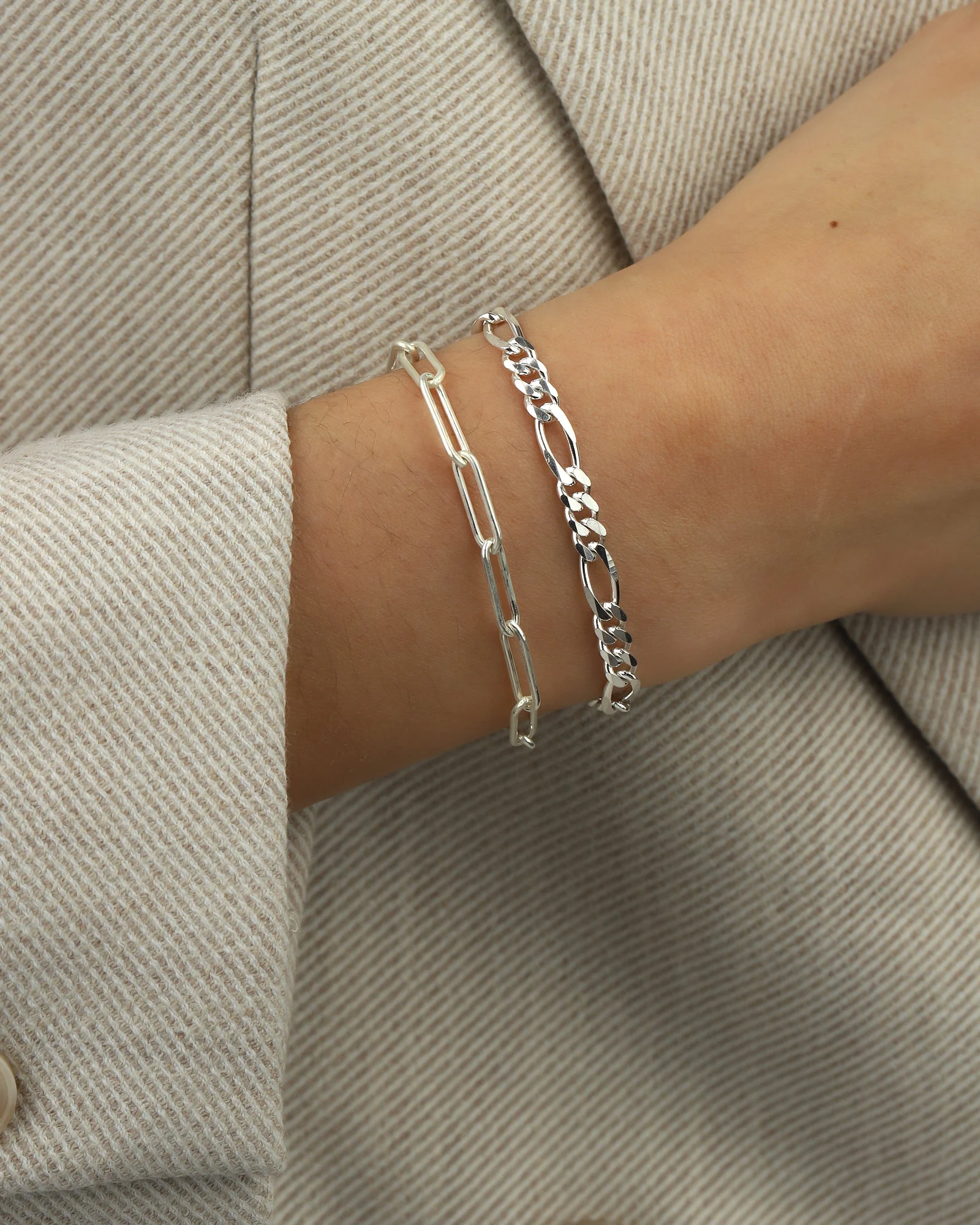 Paperclip Chain Bracelet | Large - Image 2