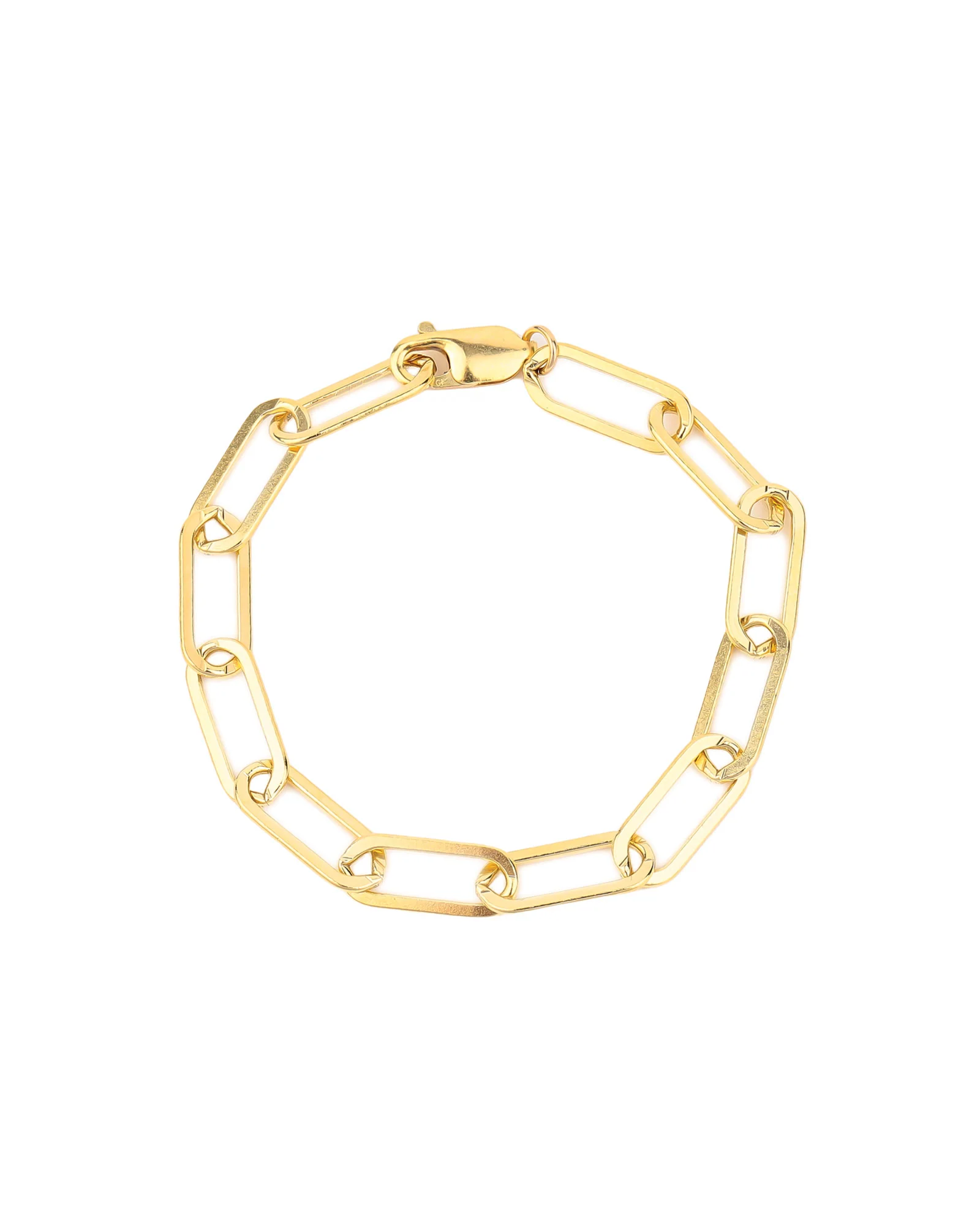 Mega Paperclip Chain Bracelet