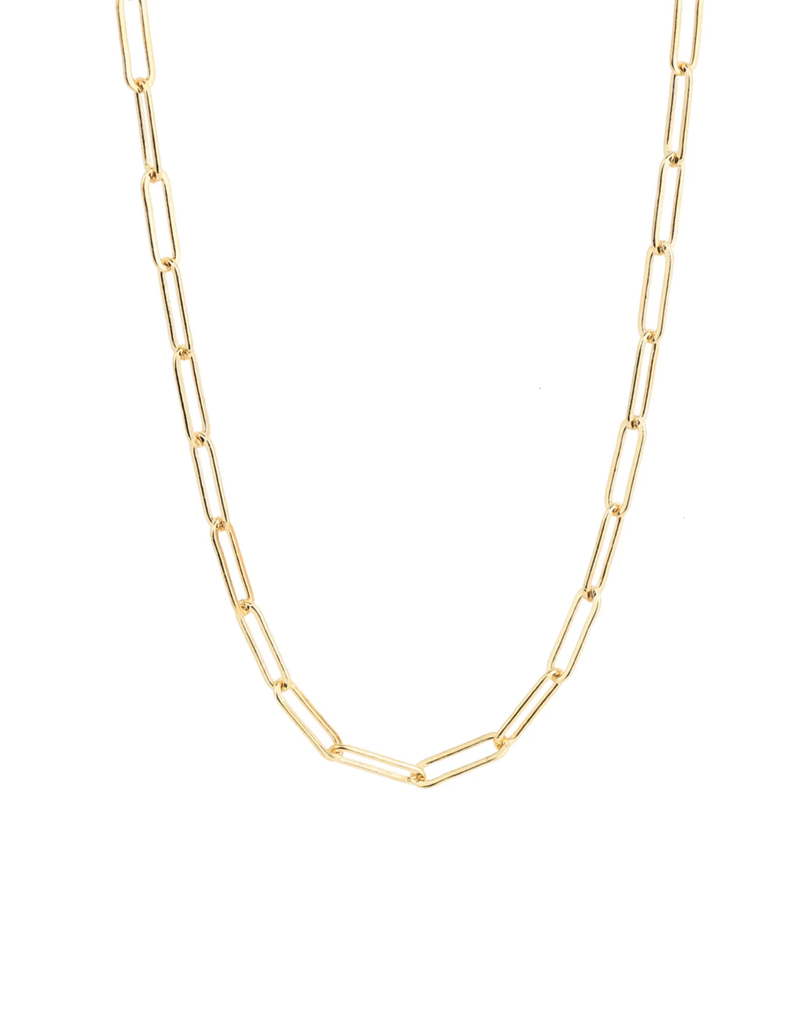 Paperclip Chain Necklace | Large