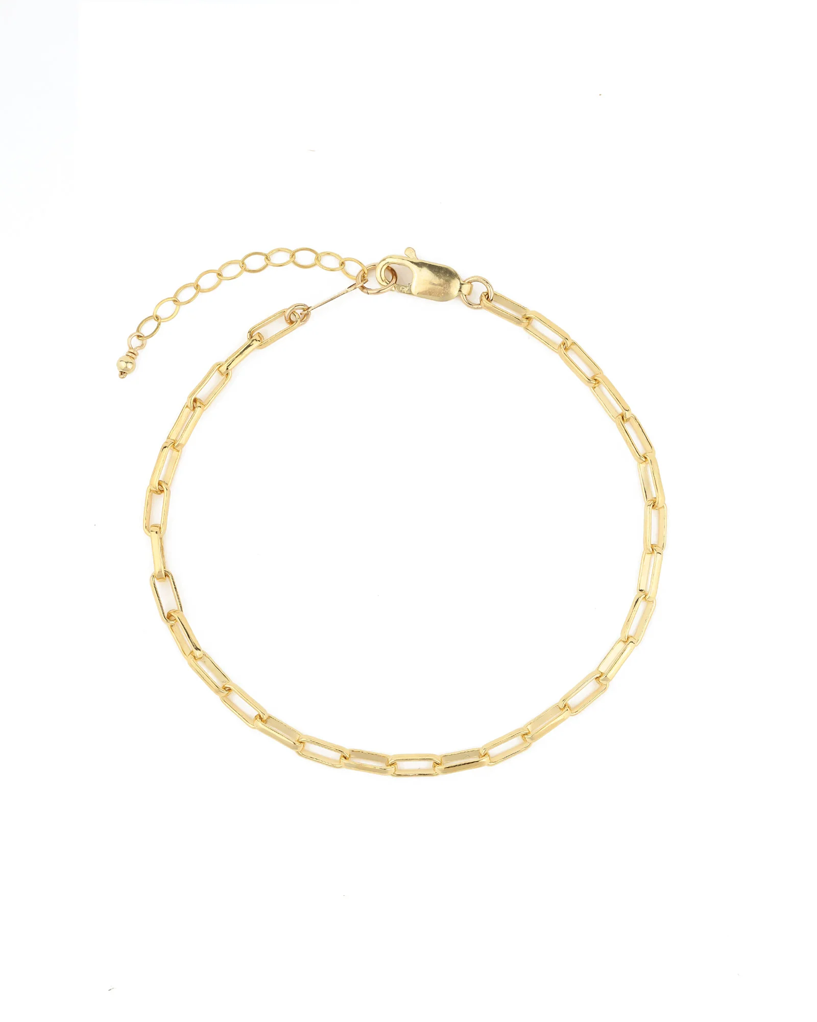 Rectangular Rolo Bracelet | Medium