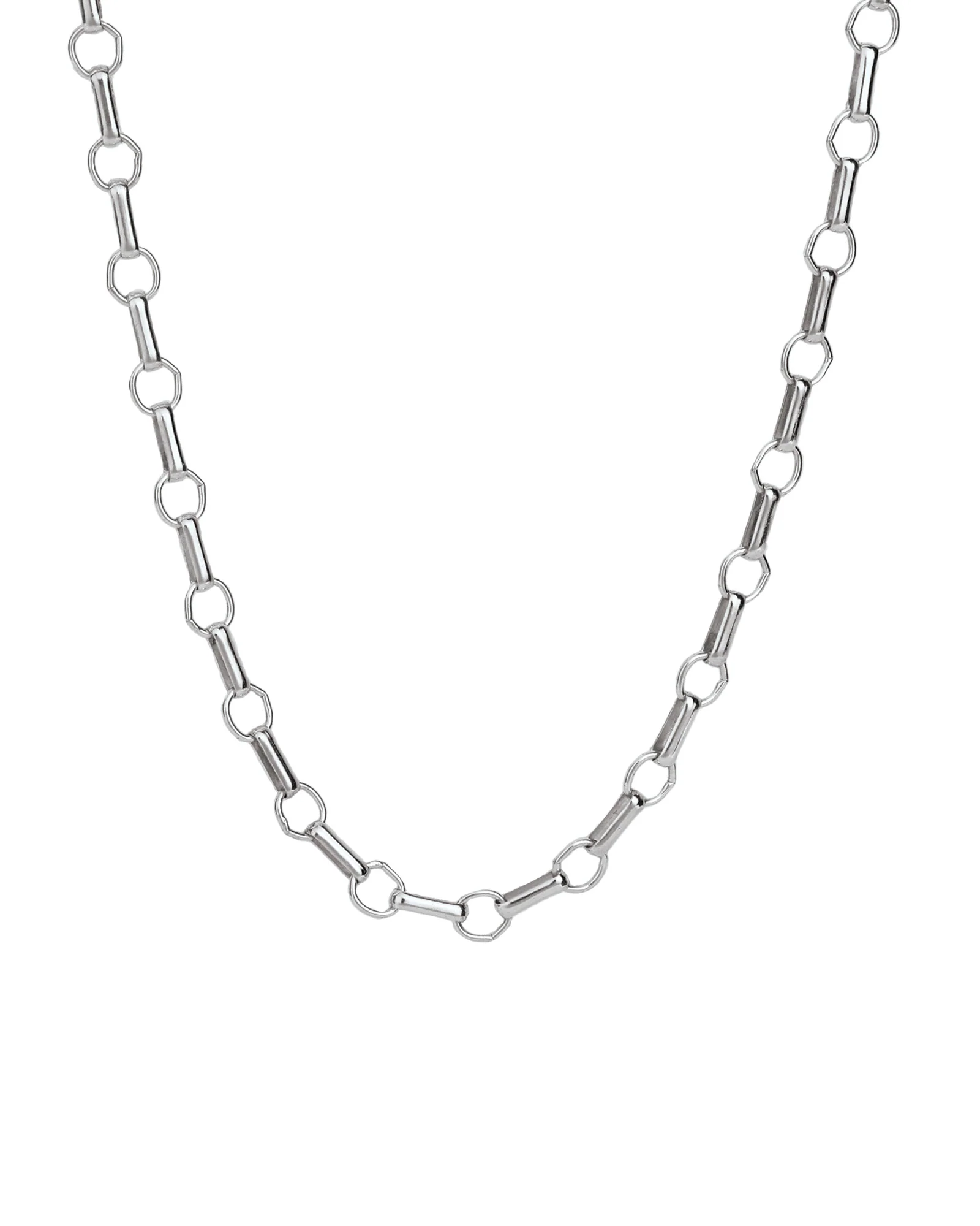 Belcher Rolo Chain Necklace | Large