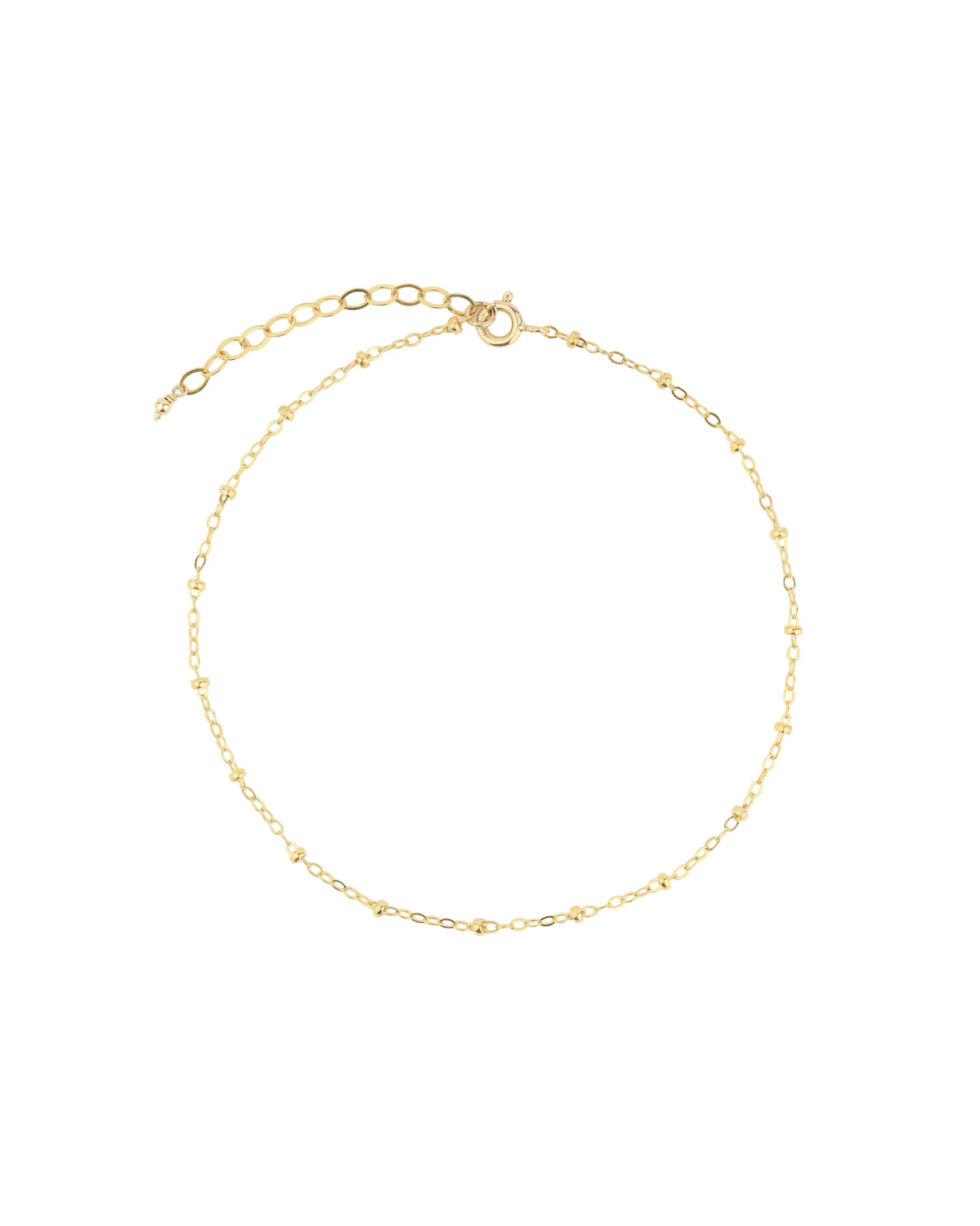 Satellite Cable Chain Anklet
