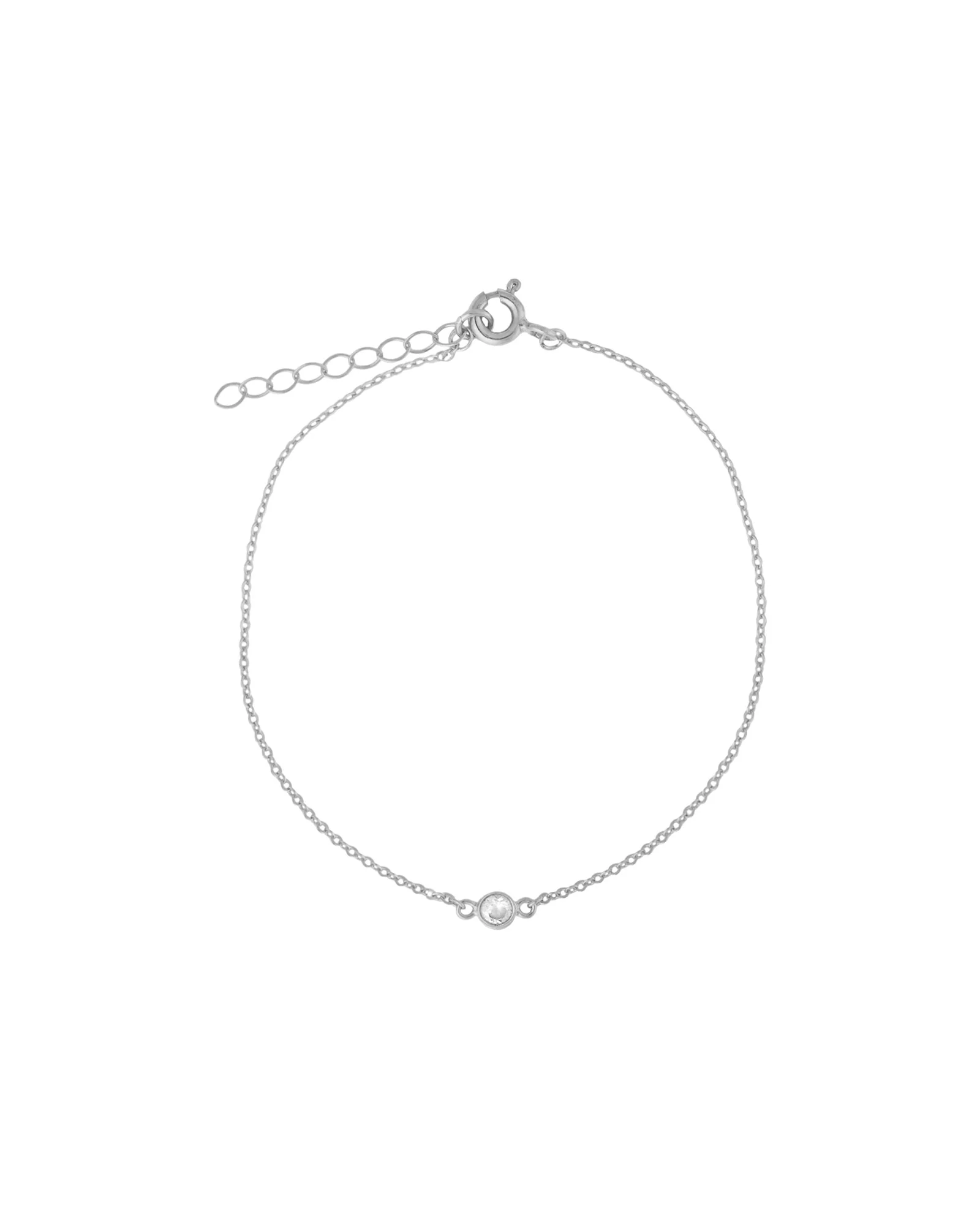 Single 3mm CZ Bracelet