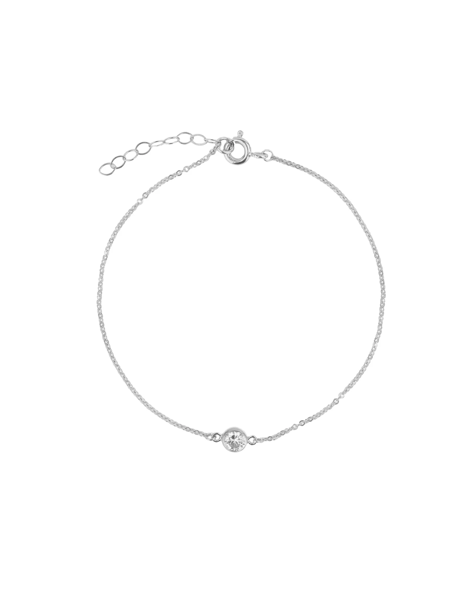Single 4mm CZ Bracelet