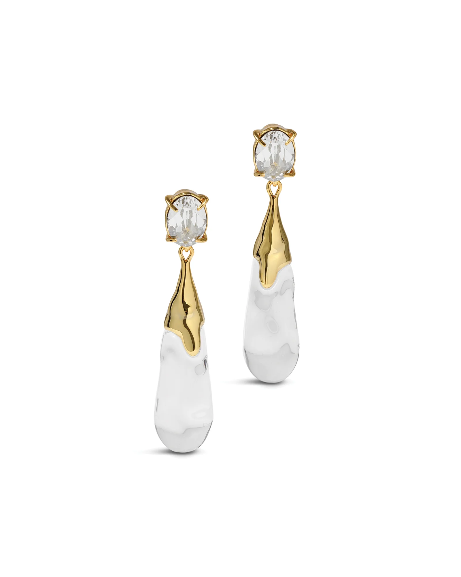 BonBon Crystal Small Teardrop Earrings