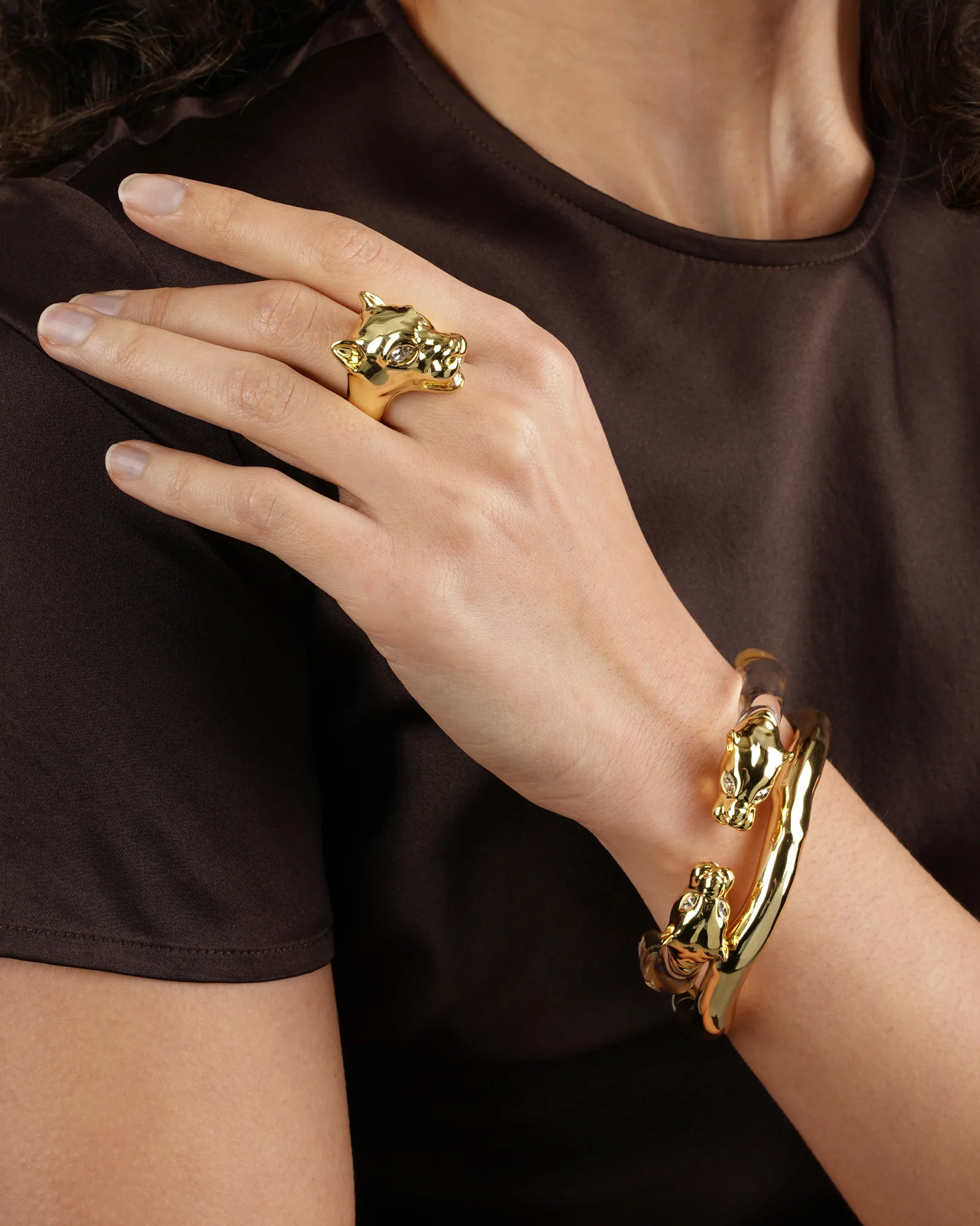 Panther Visage Ring - Image 2