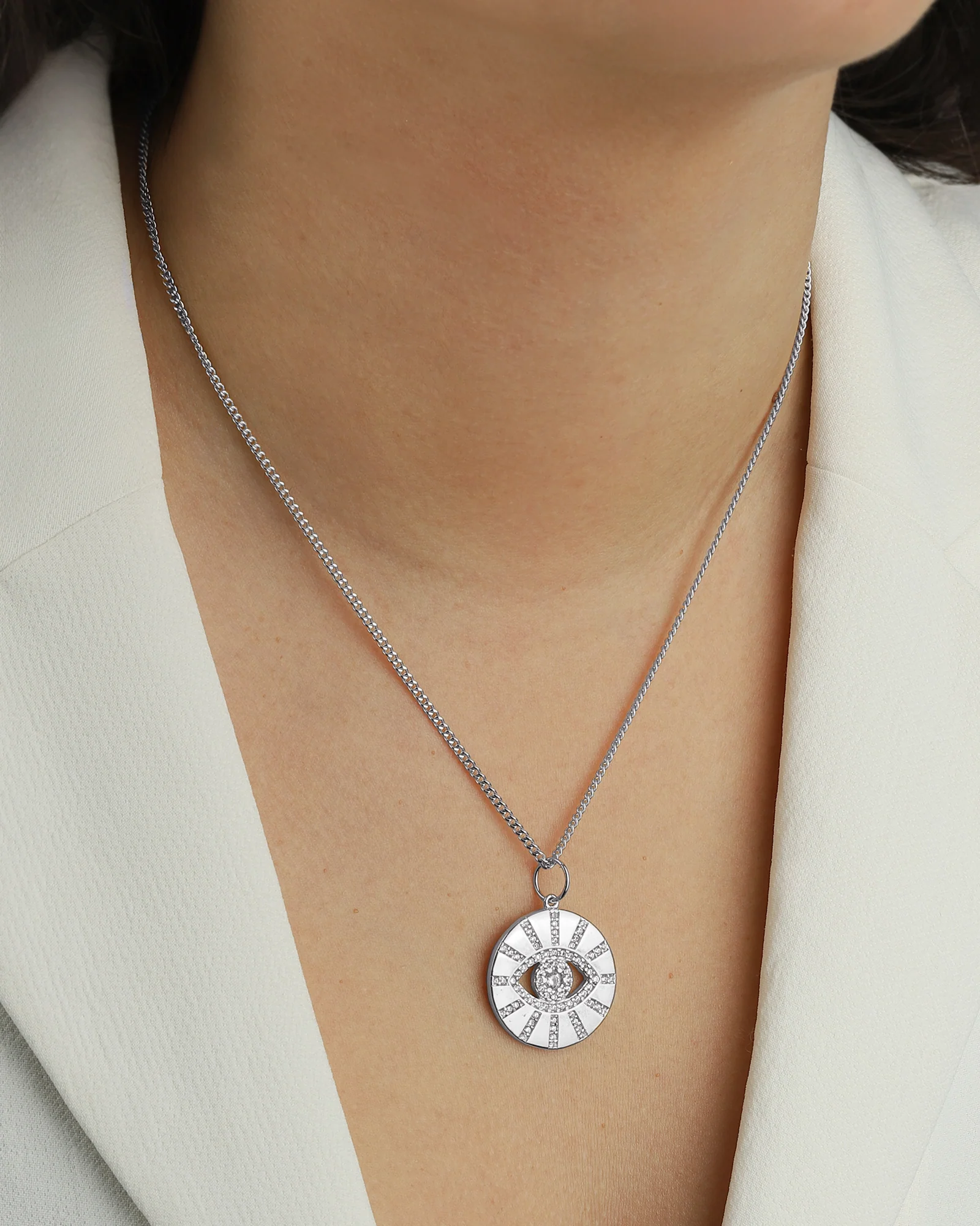 Evil Eye Pavé Charm - Image 2