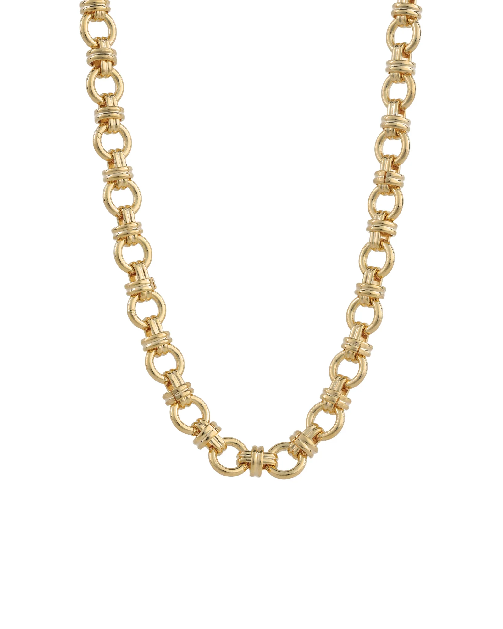 Rolo Oval Knot Necklace