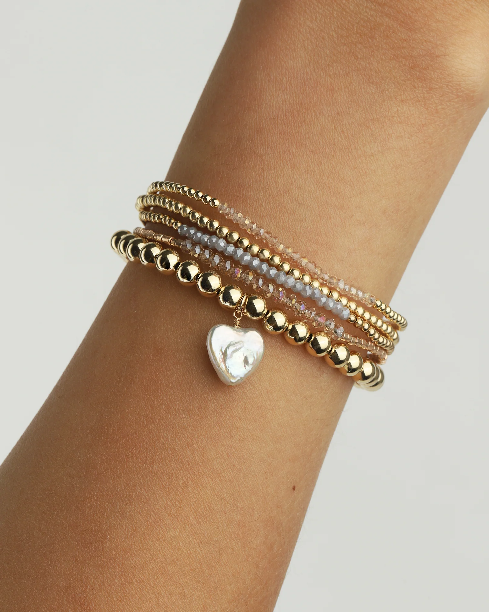 Beaded Crystal Bracelet | 2mm - Image 2