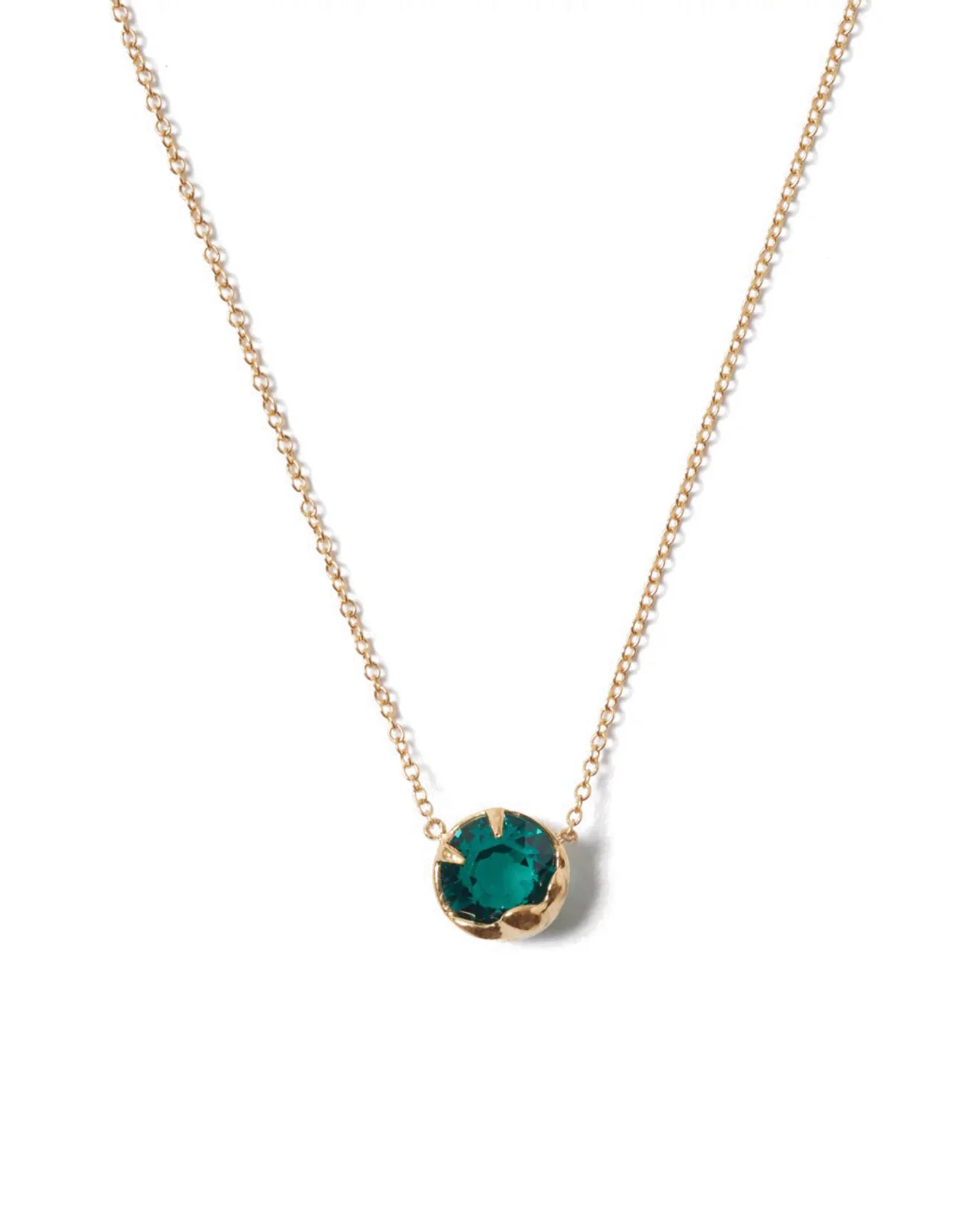 May Birthstone Necklace