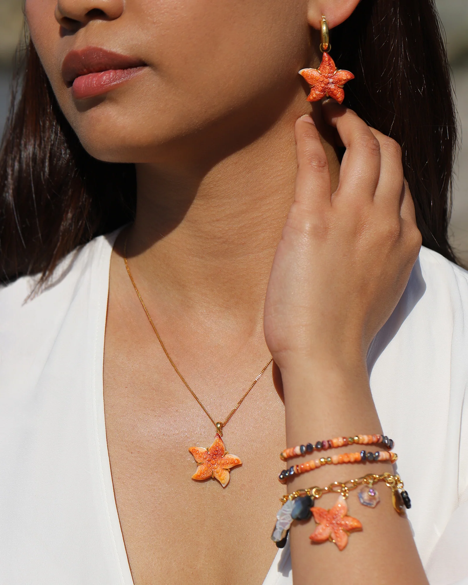 Starfish Pendant Necklace - Image 2
