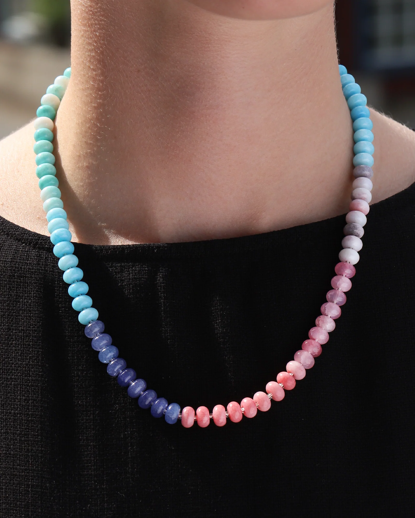 Ombré Beaded Necklace - Image 2