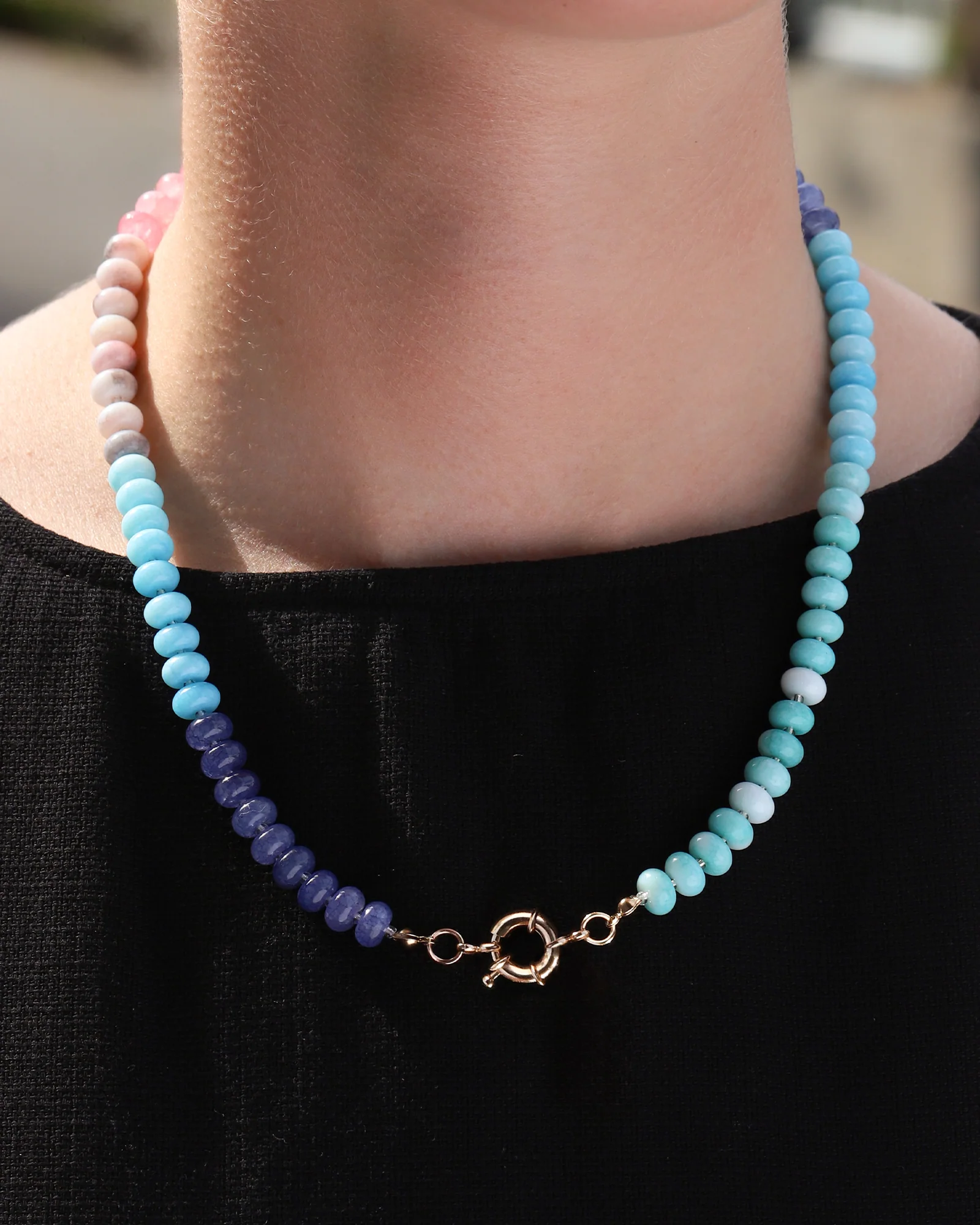 Ombré Beaded Necklace - Image 4