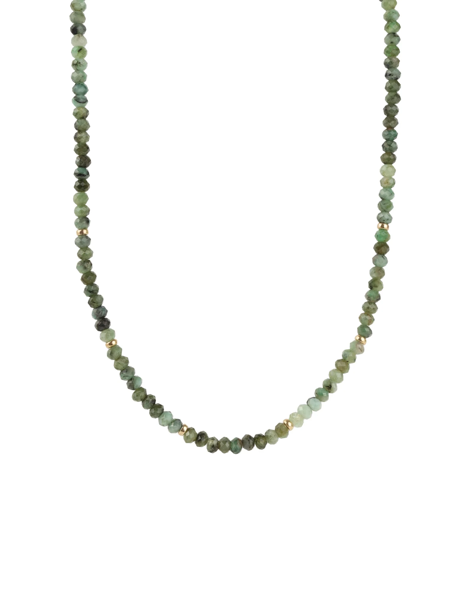 Emerald Beaded Necklace