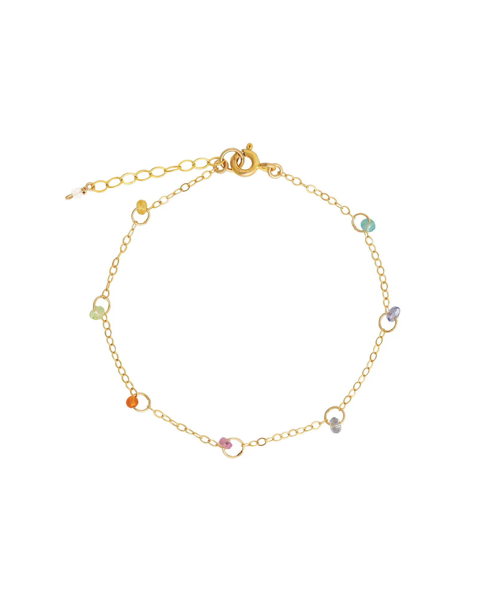 Floating Stone Station Bracelet