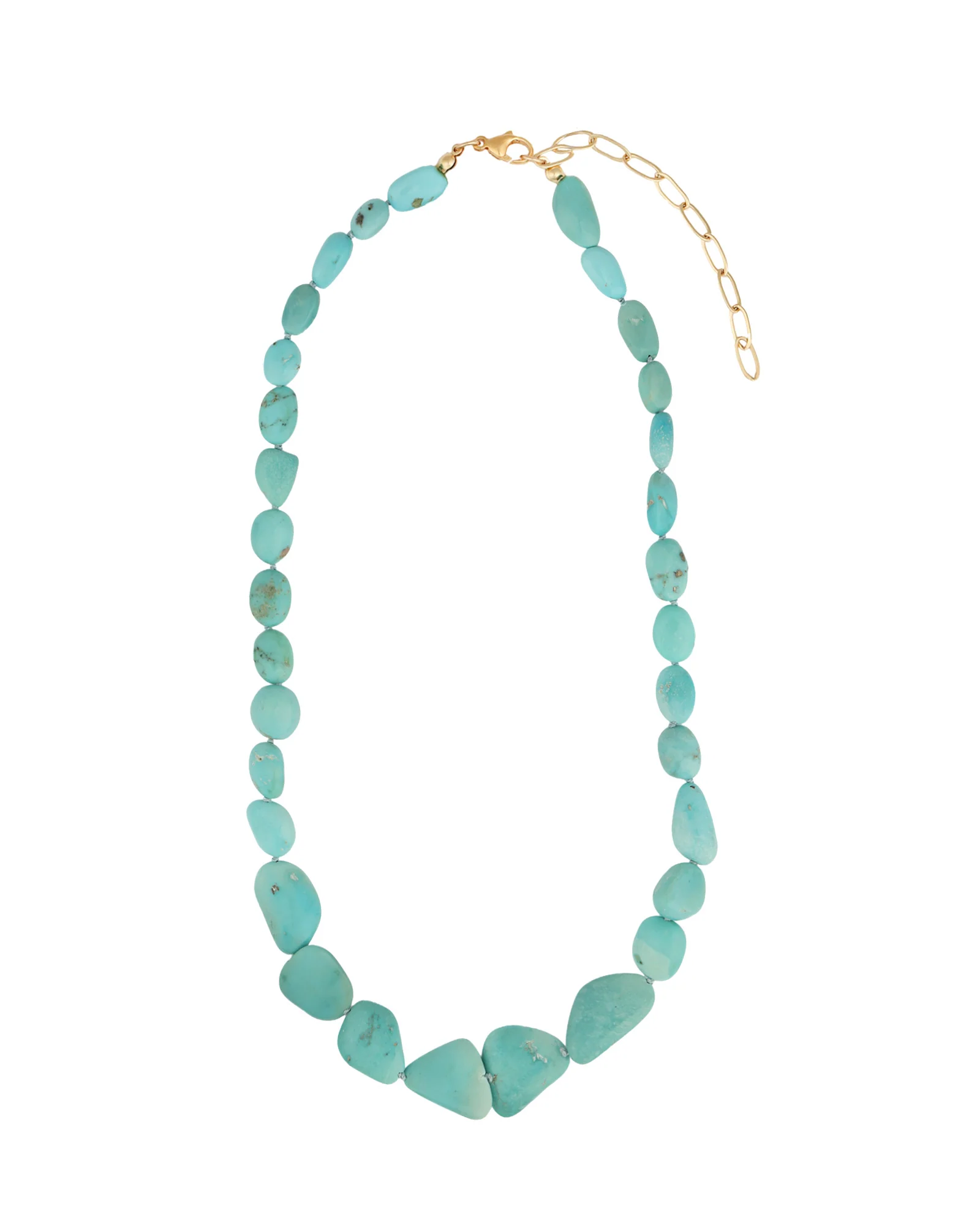 Sleeping Beauty Turquoise Beaded Necklace - Image 3