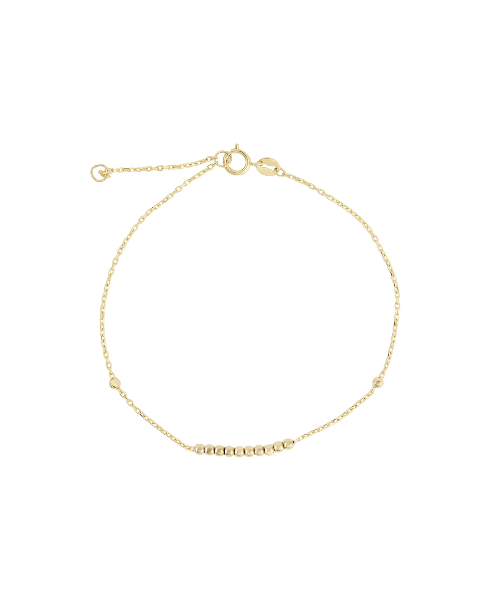 Ball Row Chain Bracelet