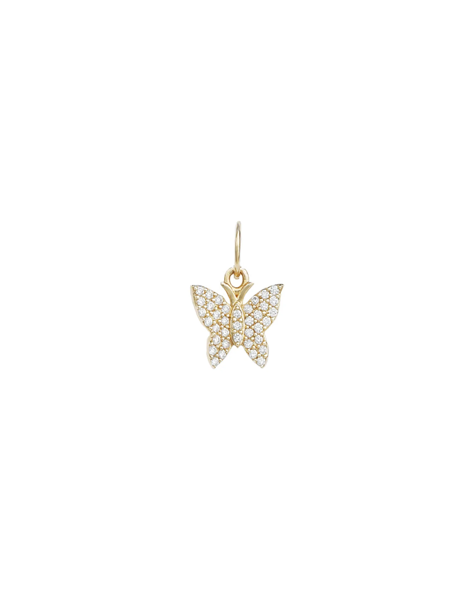 Butterfly Diamond Pavé Charm