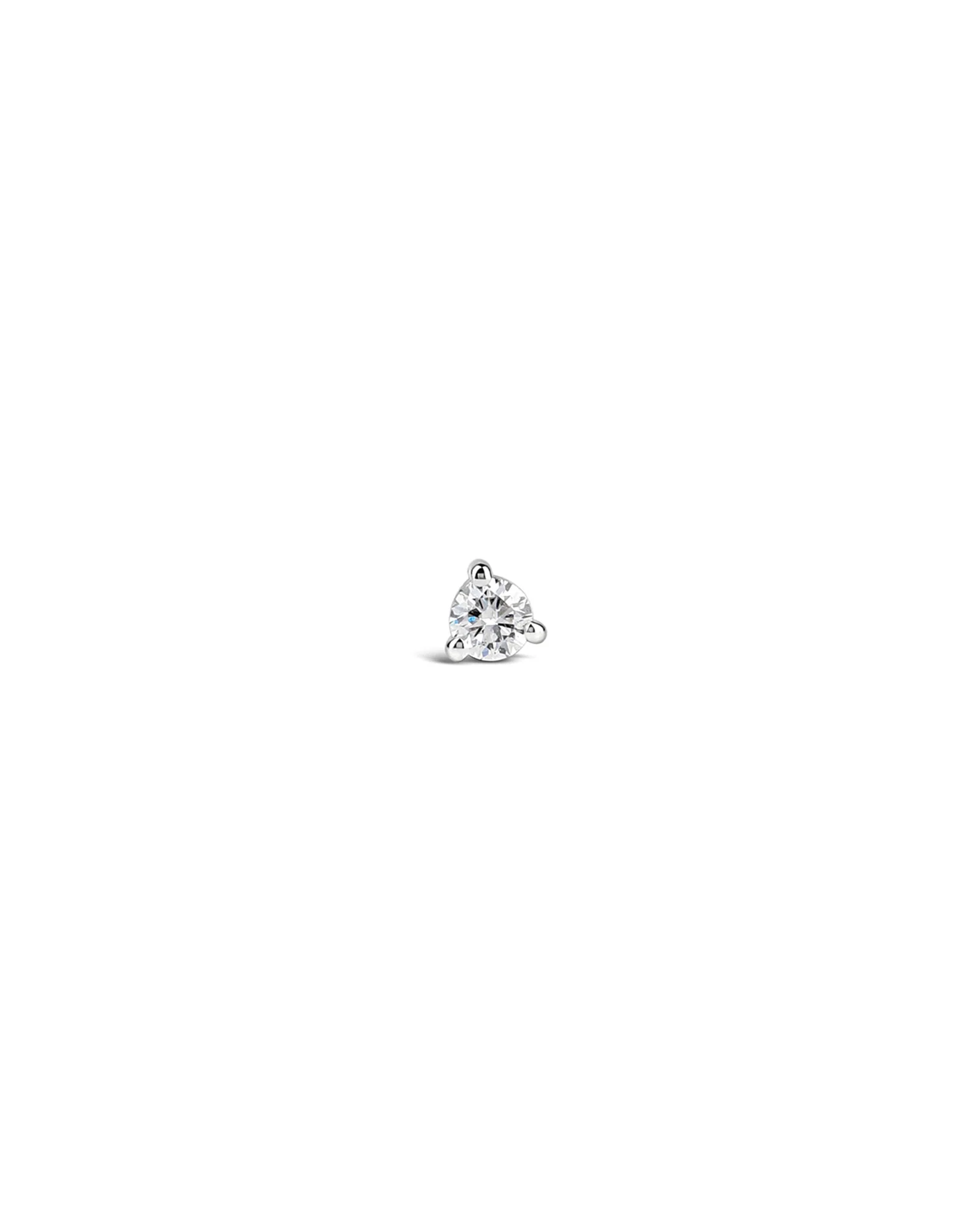 Prong Diamond Single Stud