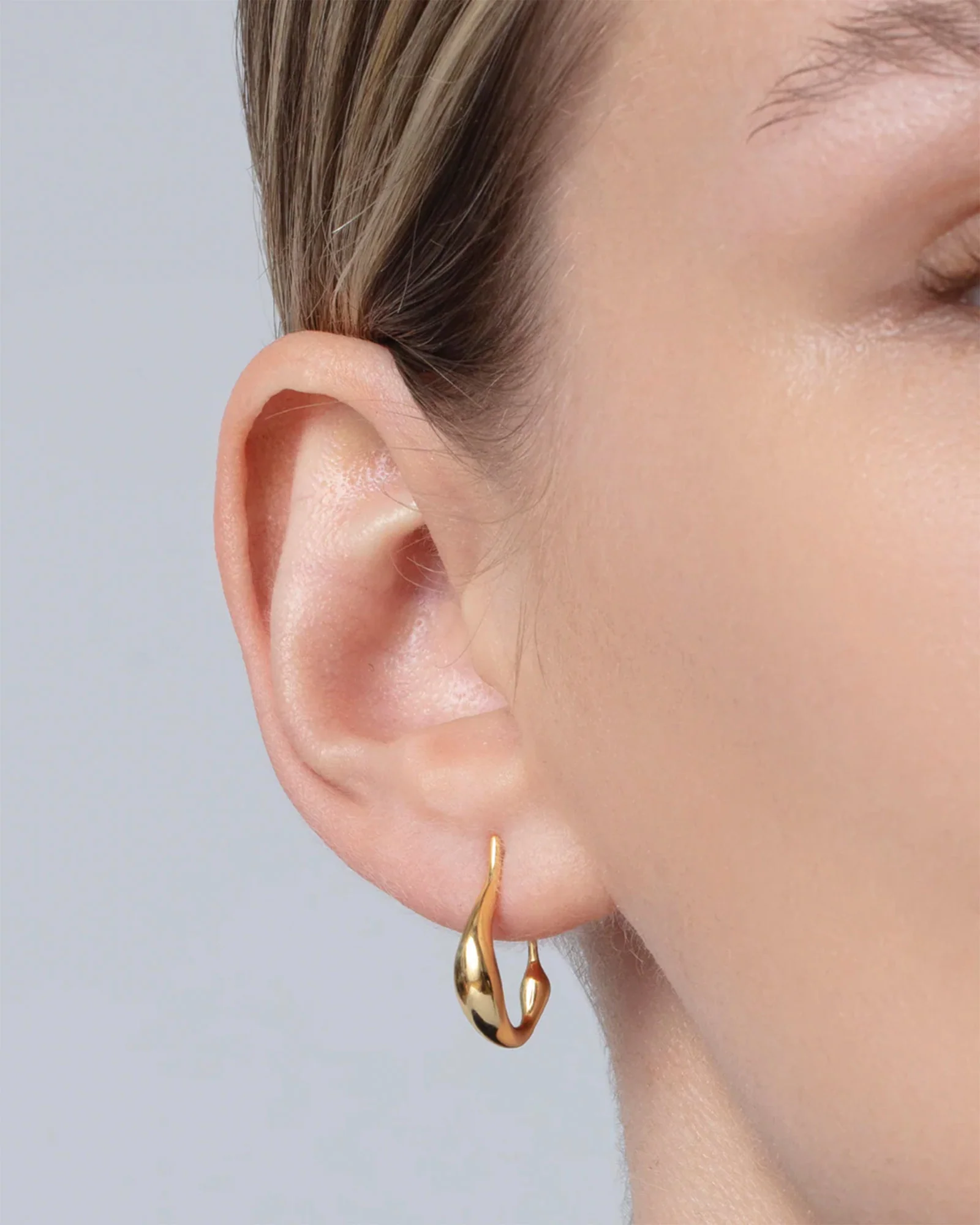 Mini Colette Hoop Earrings - Image 2