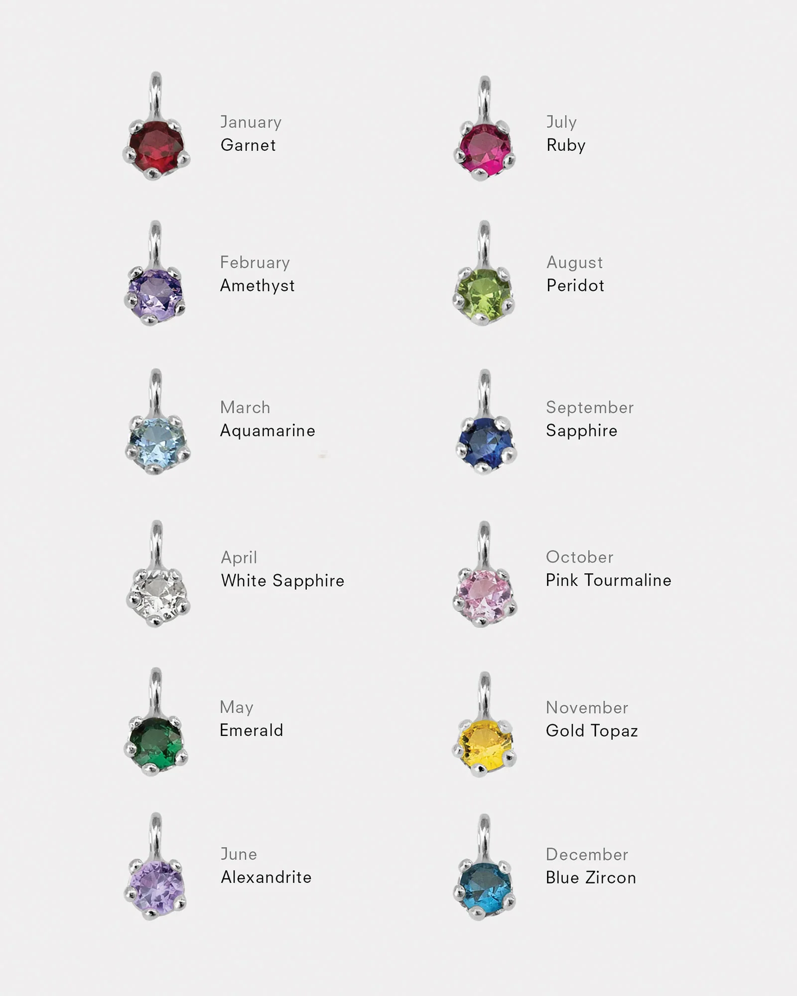 Birthstone Necklace - Image 2