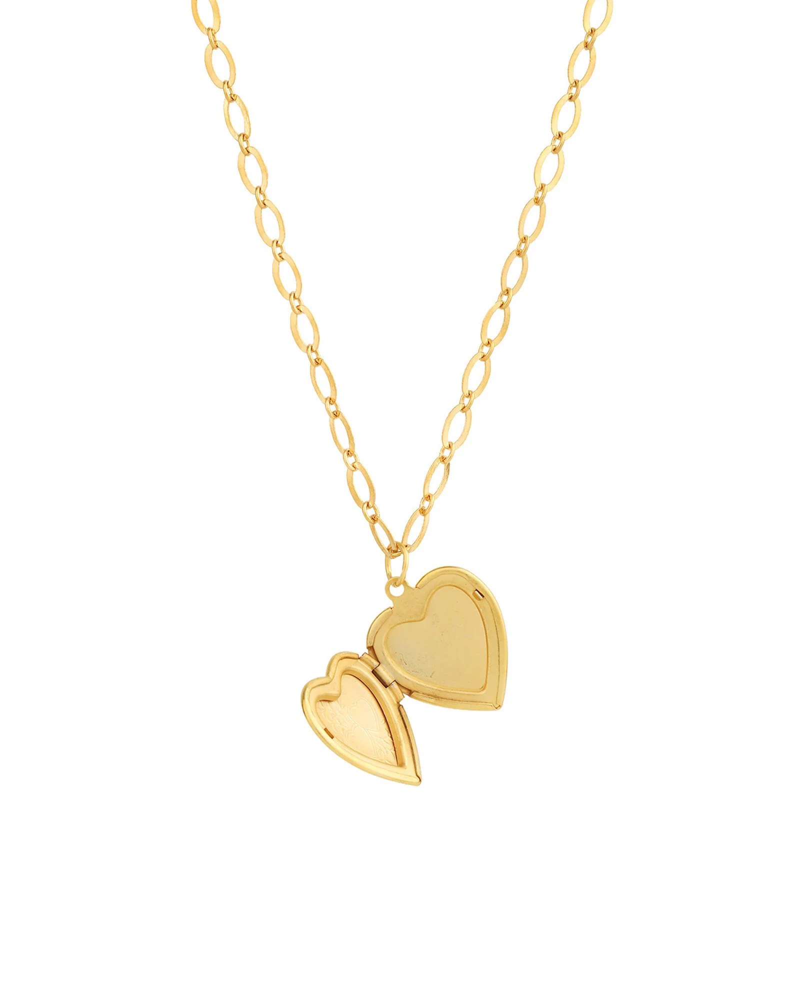 Heart Locket Necklace - Image 3