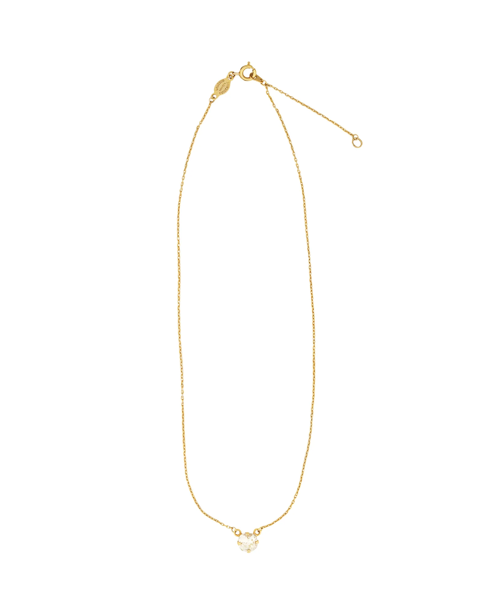 Round Crystal Necklace - Image 2