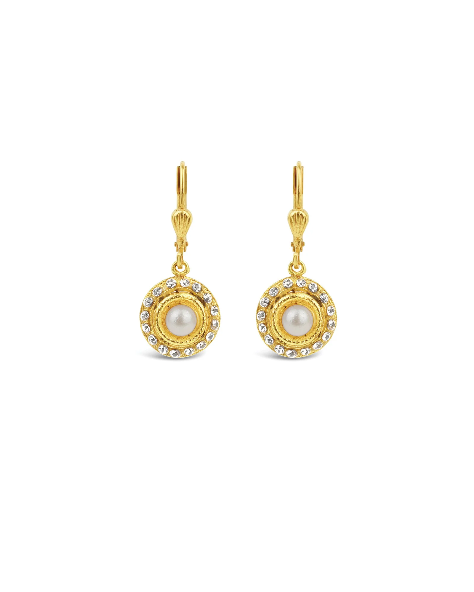 Round Halo Crystal Hooks | 12mm