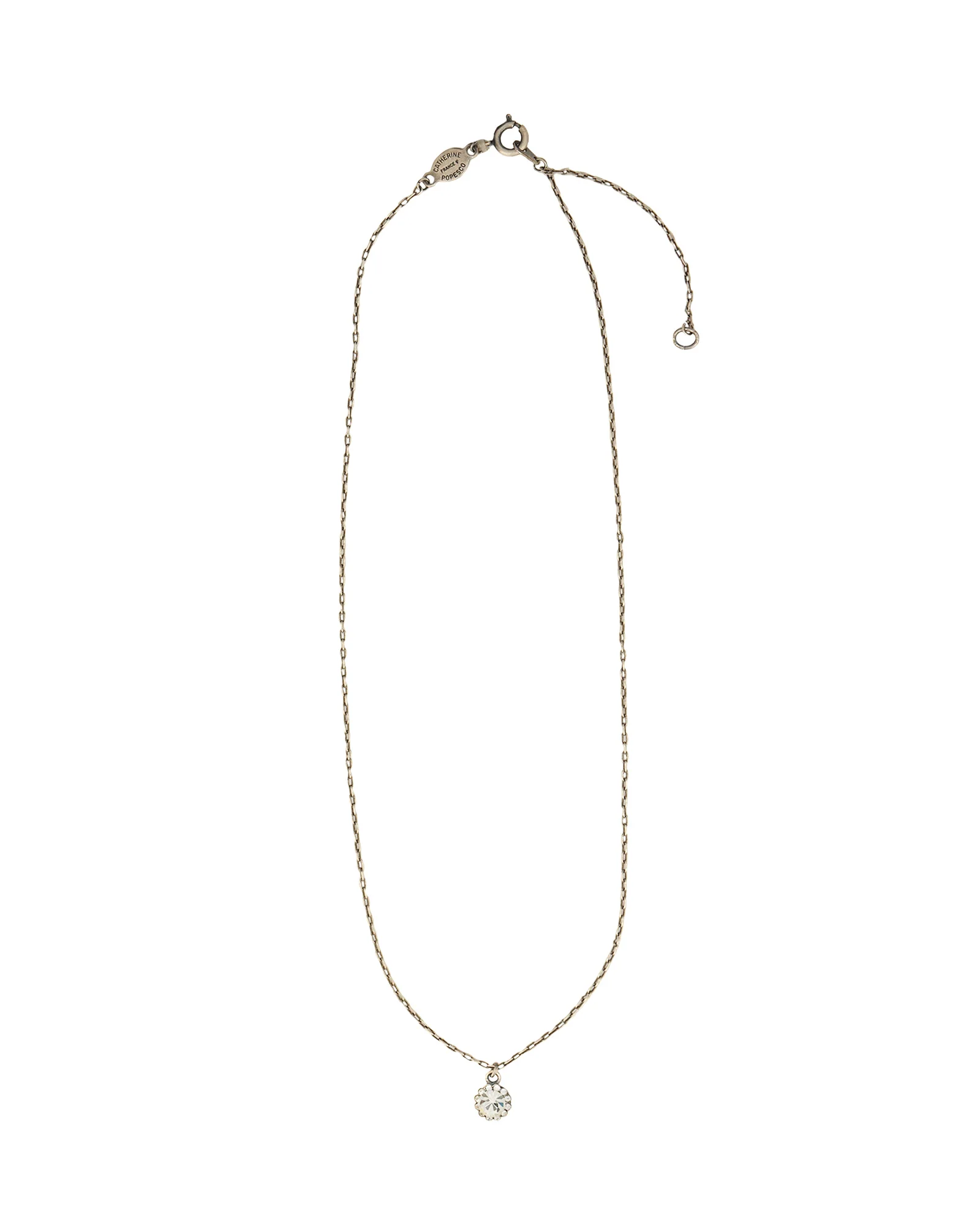 Round Halo Necklace - Image 2