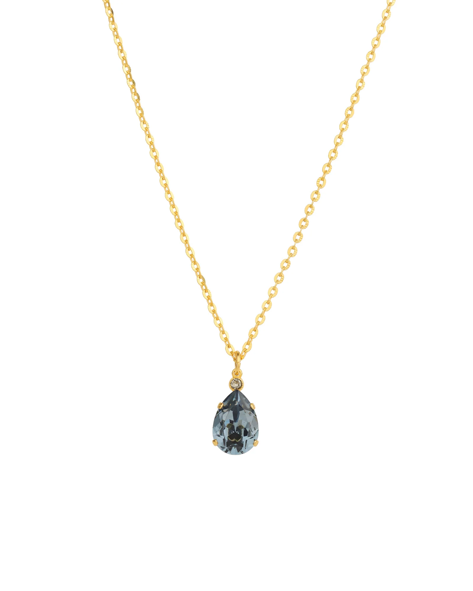 Teardrop Crystal Necklace