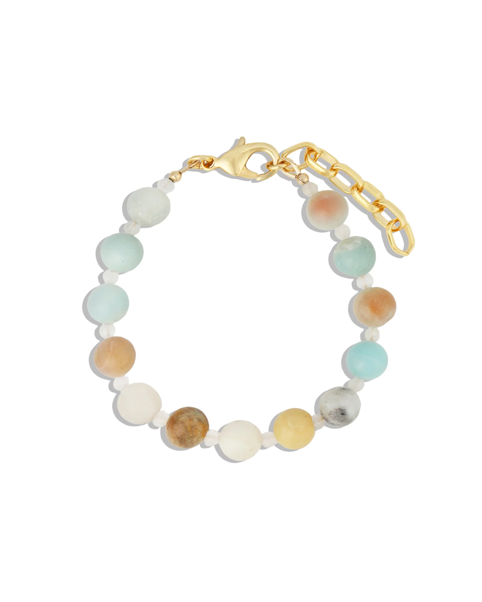 Multi Amazonite Beaded Bracelet | 8mm