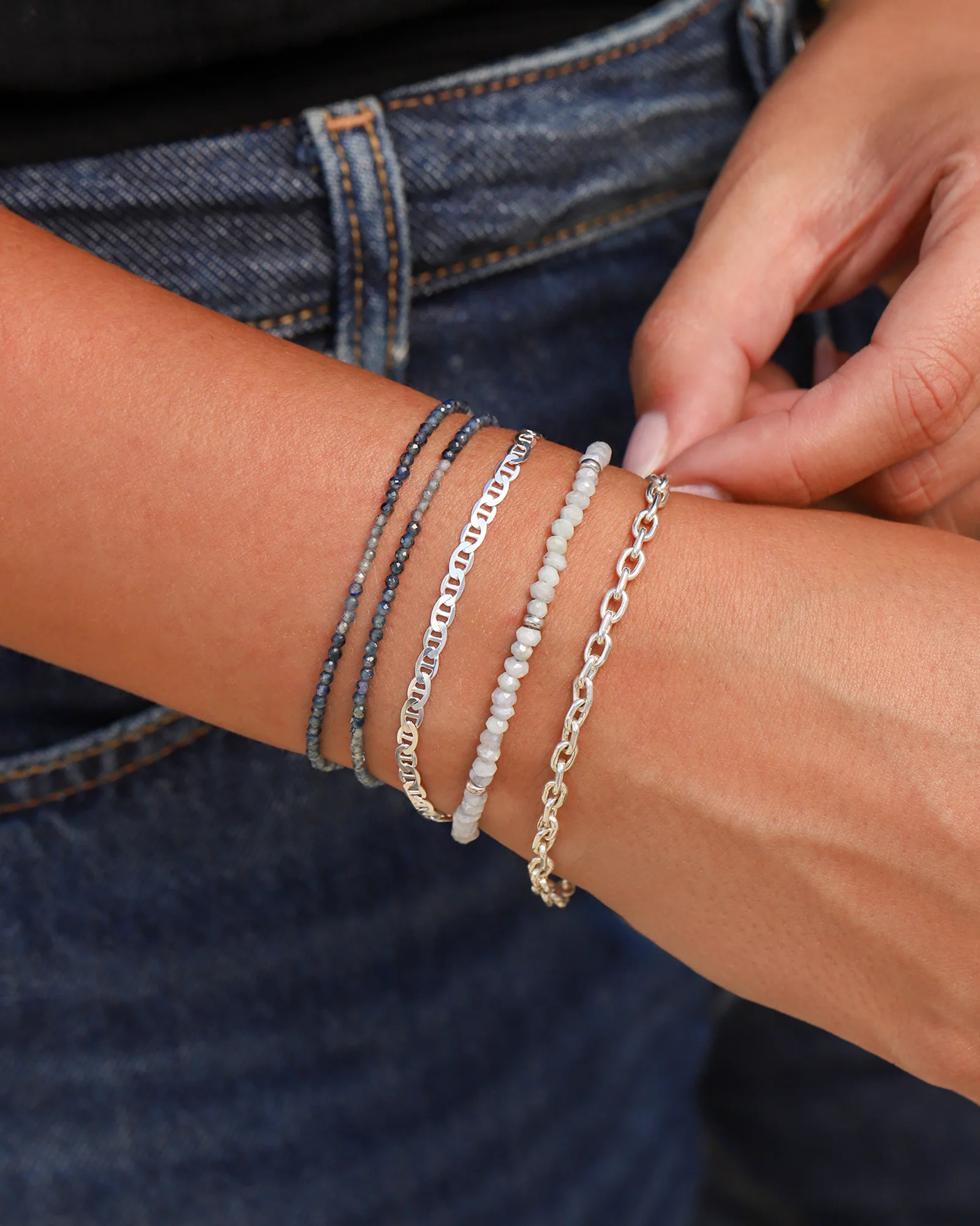 Mariner Chain Bracelet | 3mm - Image 2