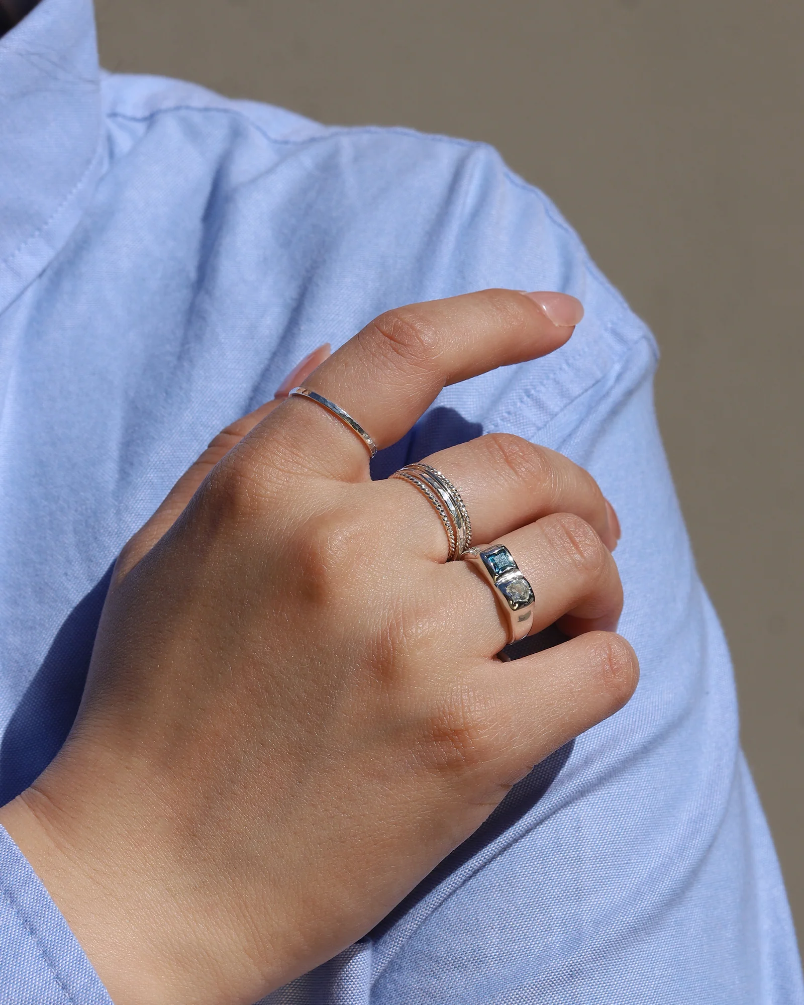 Twisted Stacking Ring - Image 2