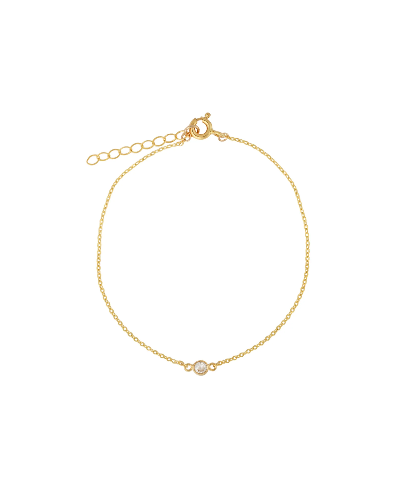 Single 3mm CZ Bracelet