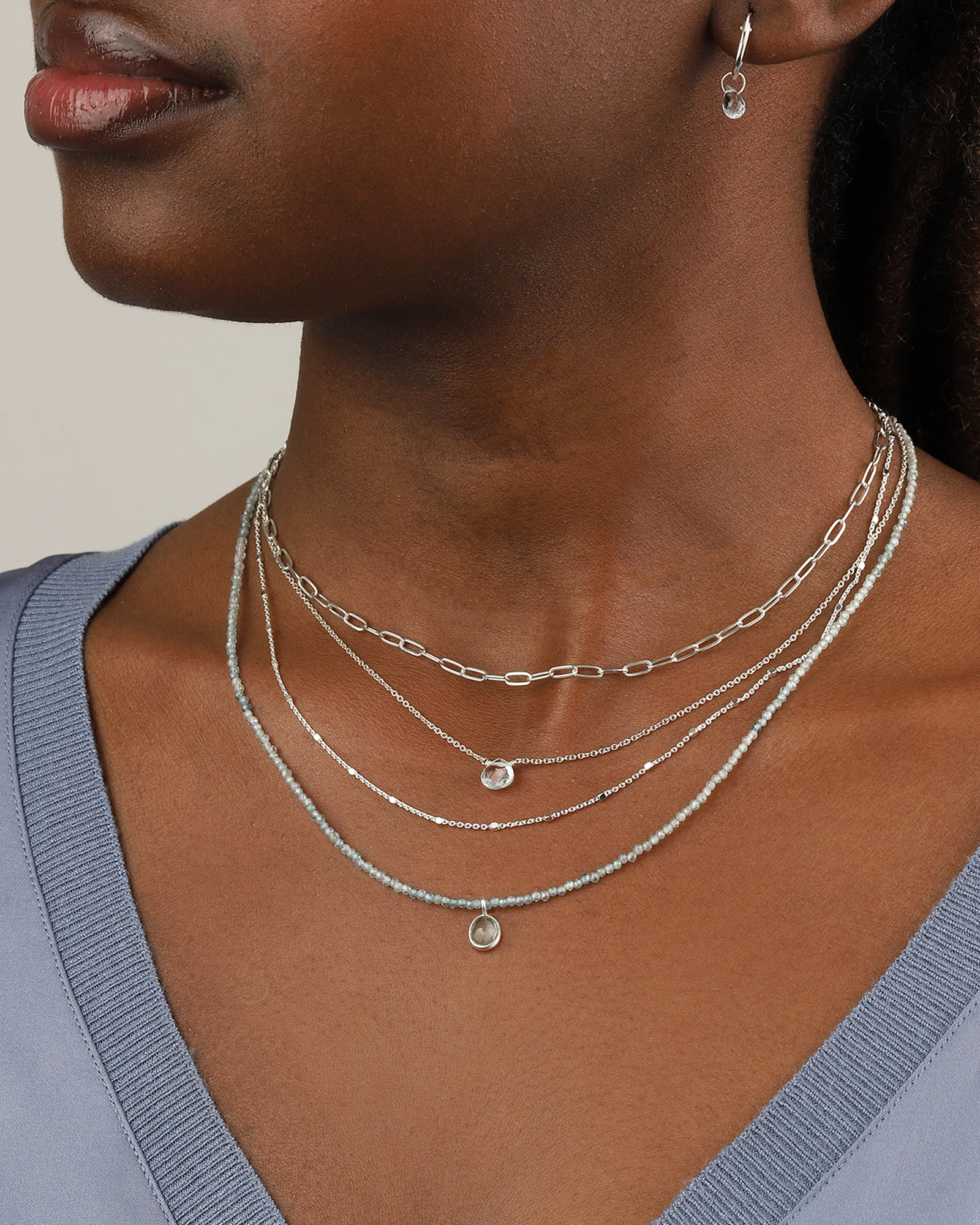 Paperclip Chain Necklace | XS - Image 2