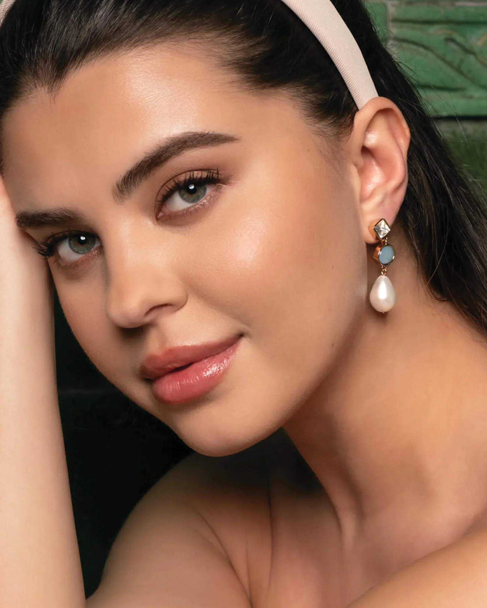 Iris Drop Earrings - Image 2