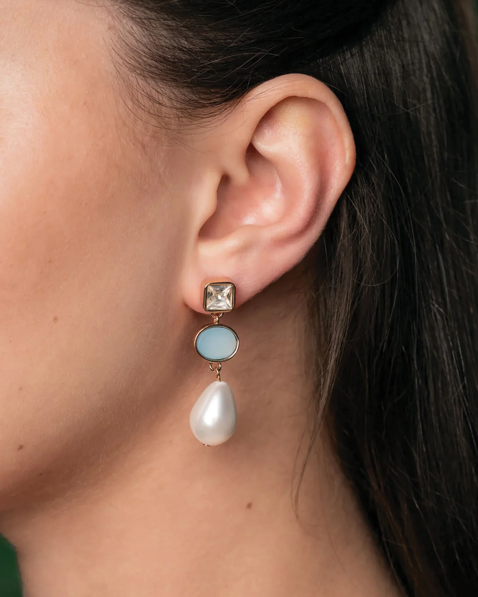 Iris Drop Earrings - Image 4
