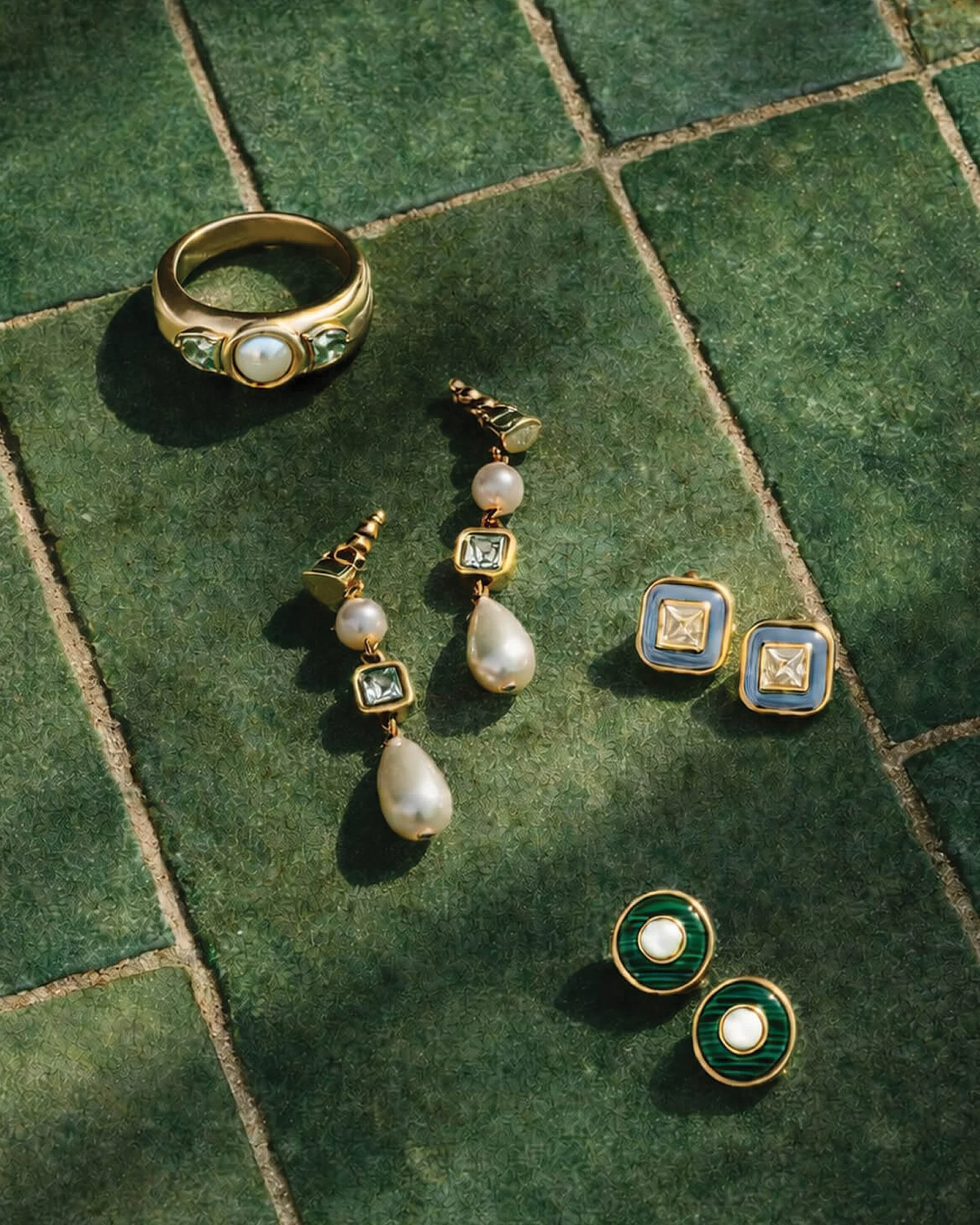 Iris Drop Earrings - Image 5