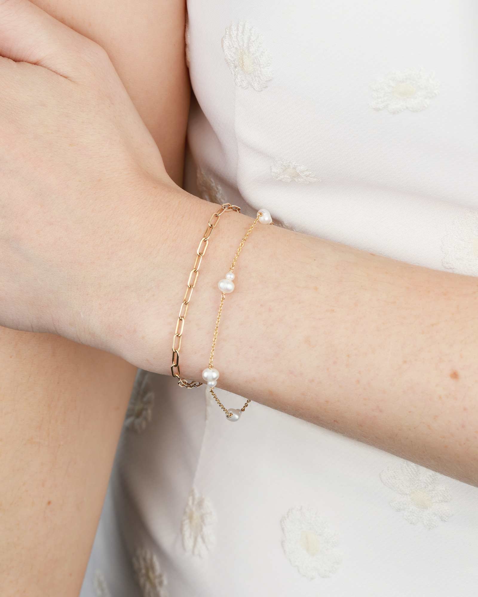 Double Station Pearl Bracelet - Image 3