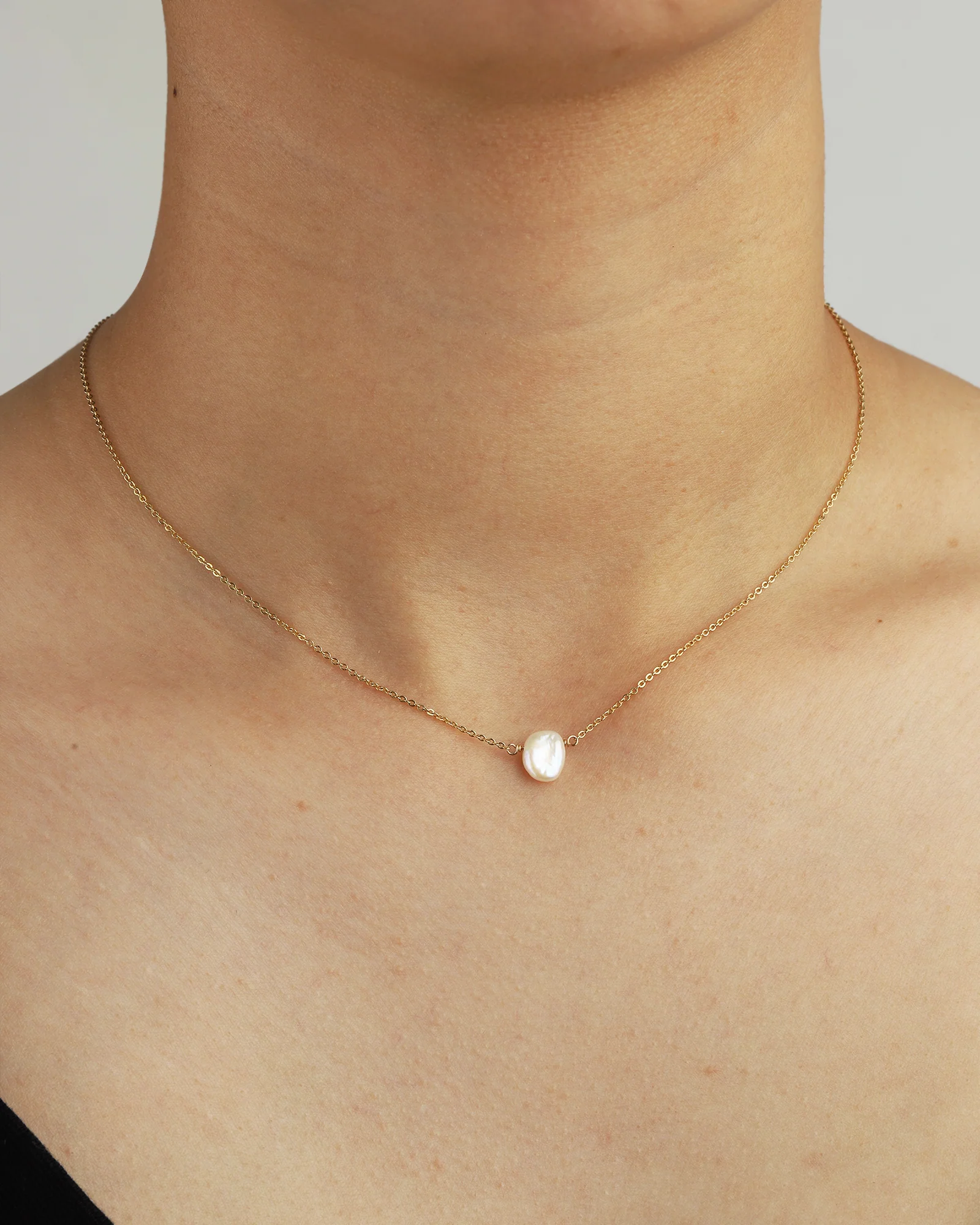 Keishi Pearl Necklace - Image 3