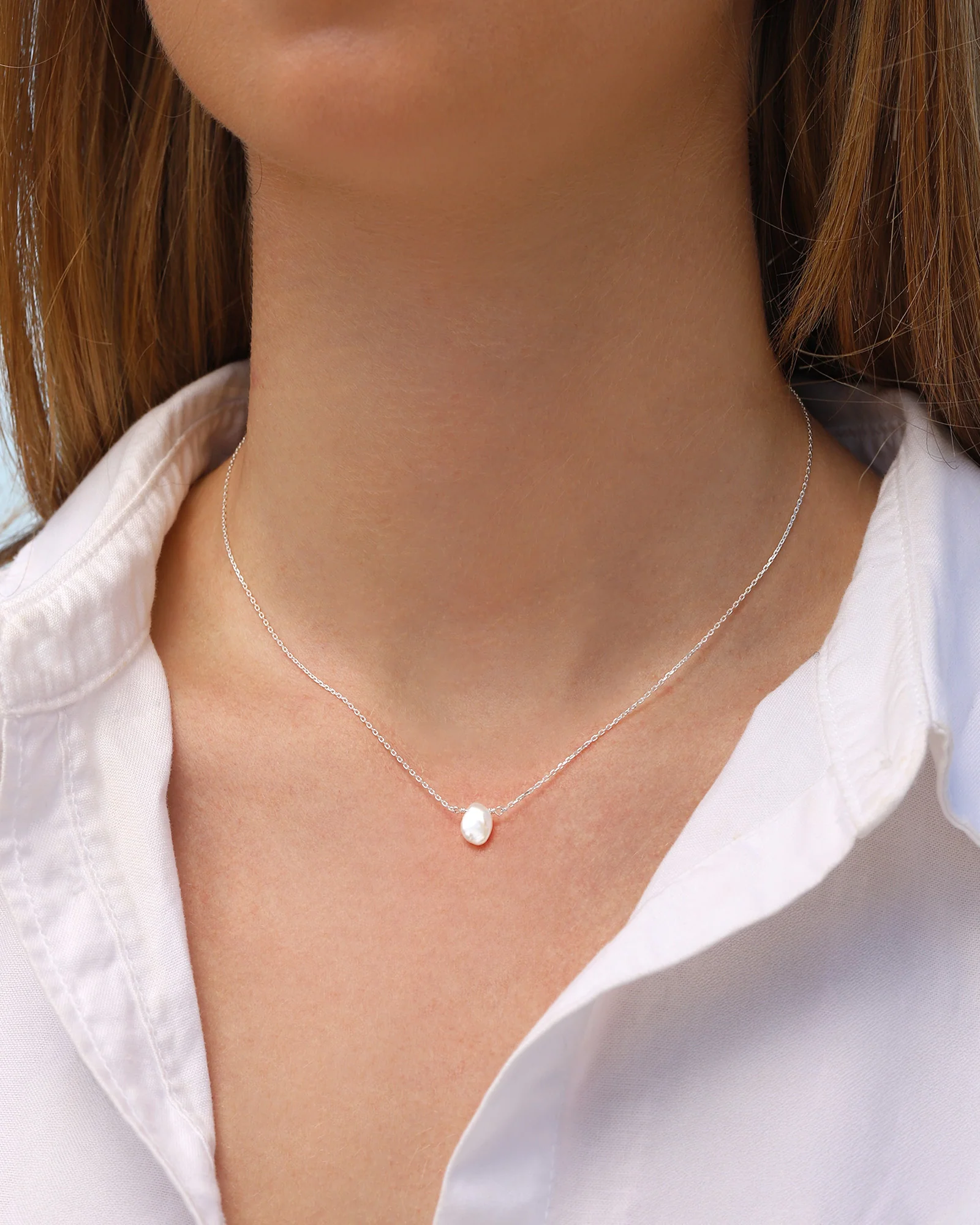 Keishi Pearl Necklace - Image 2