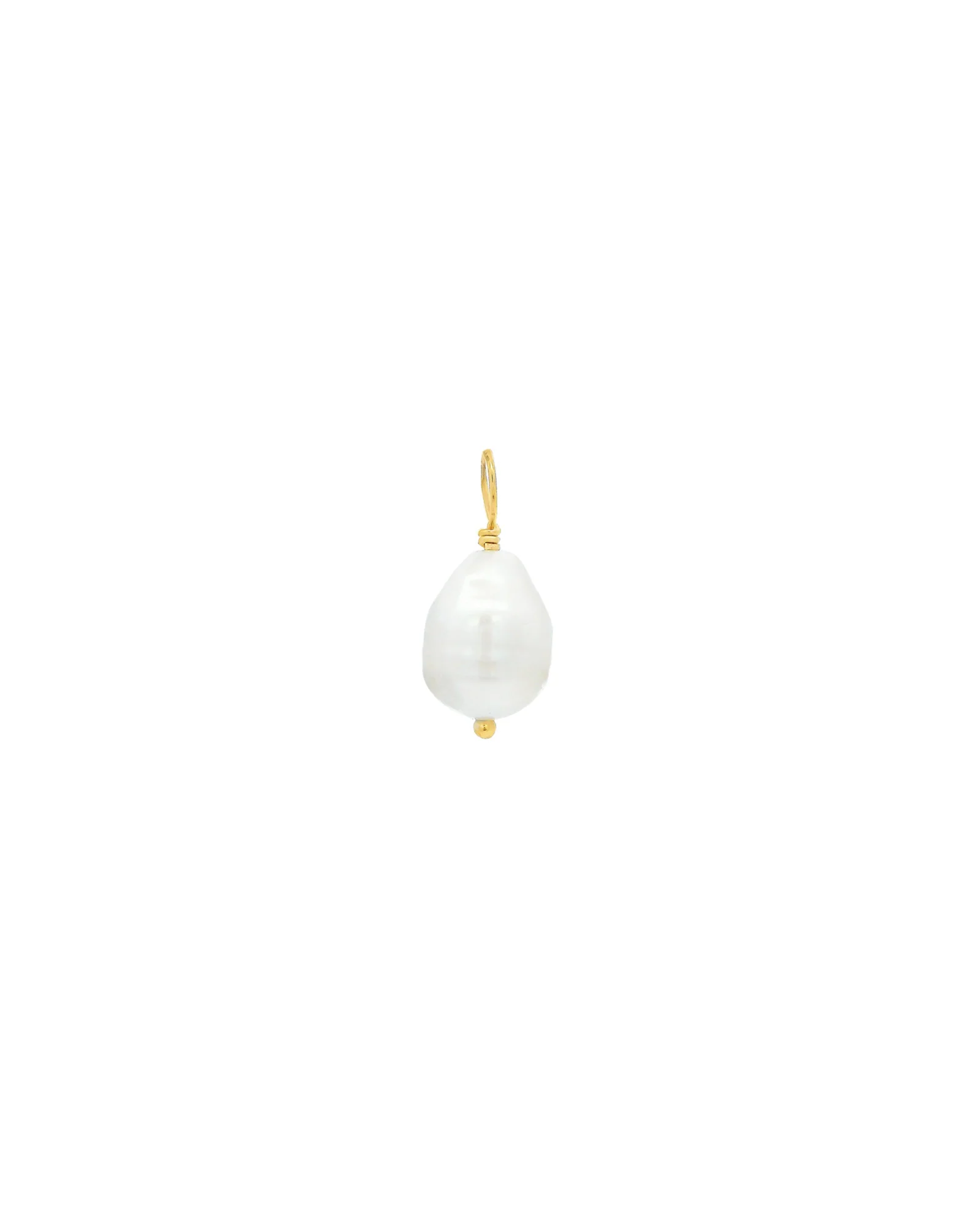 Pearl Hoop Charm