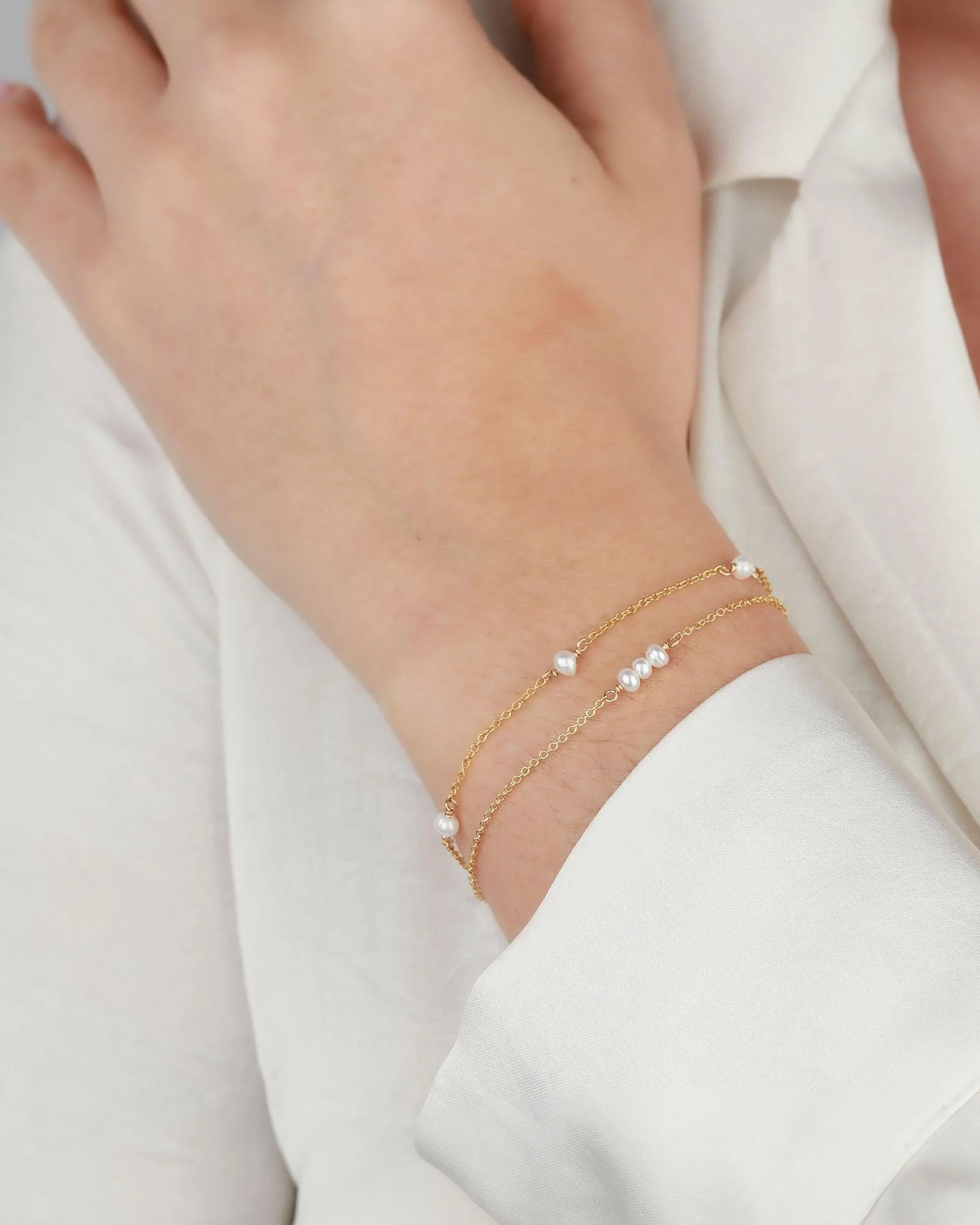 Pearl Station Bracelet - Image 3