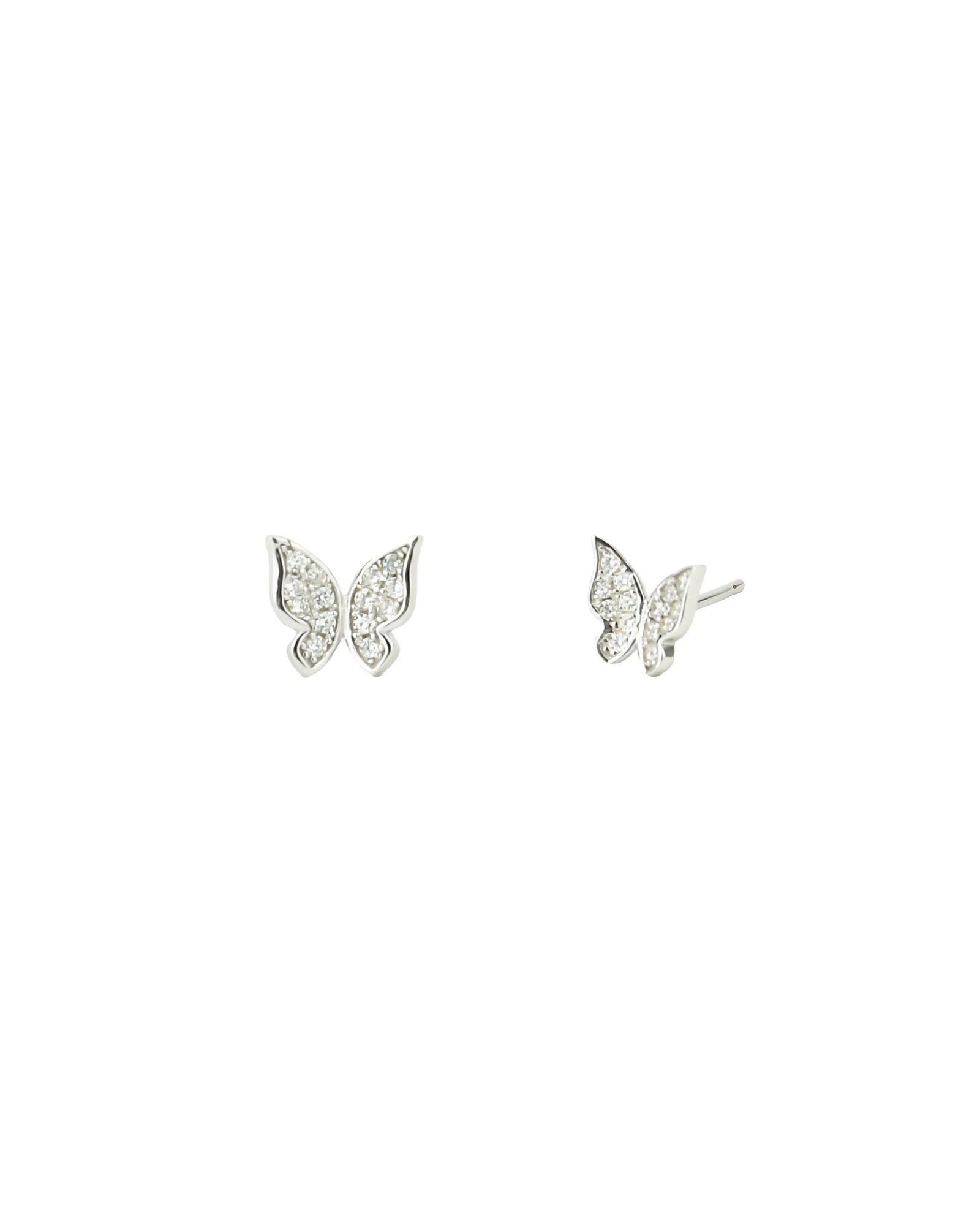 Butterfly Pavé Studs
