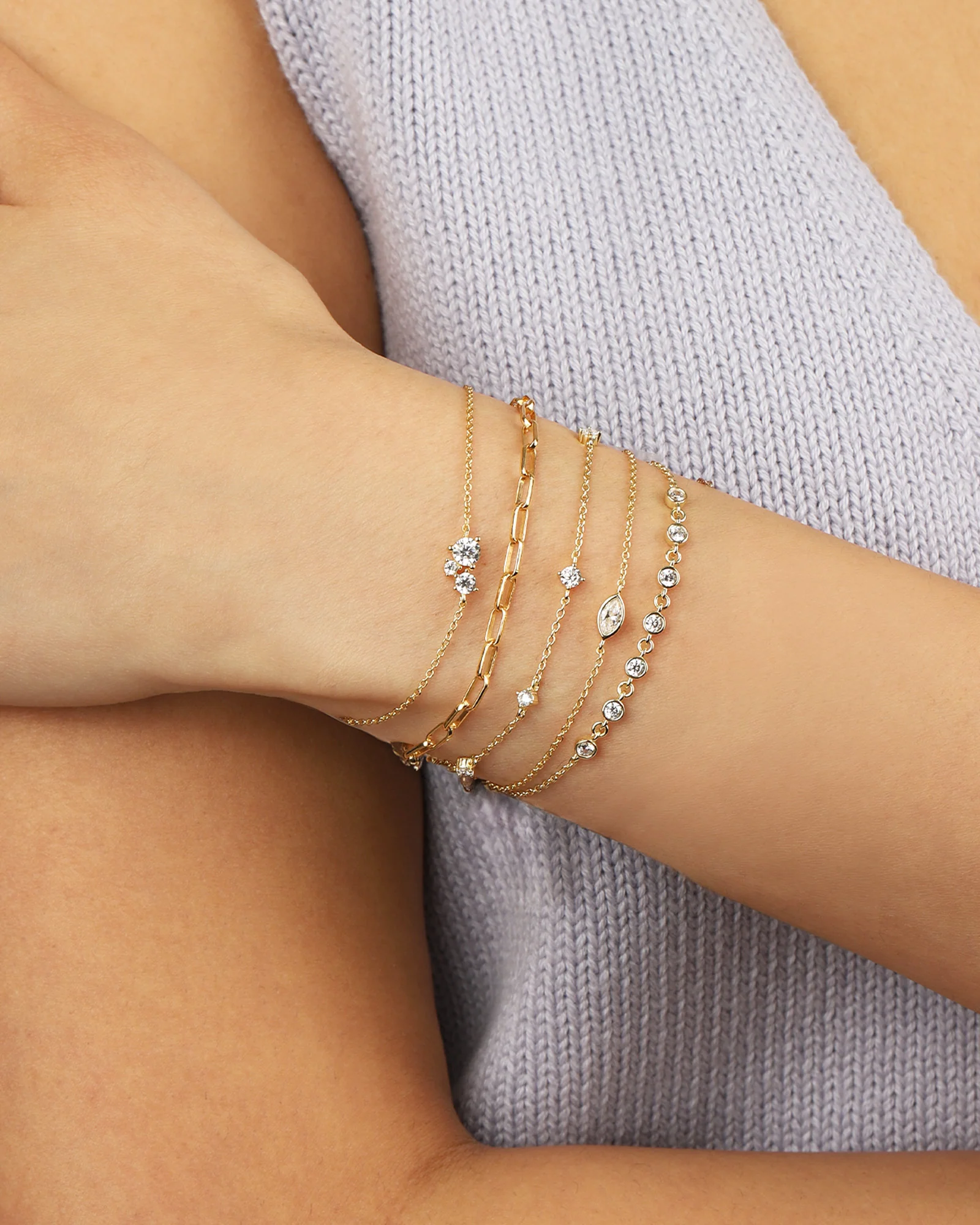 Graduated Trio Bracelet - Image 2