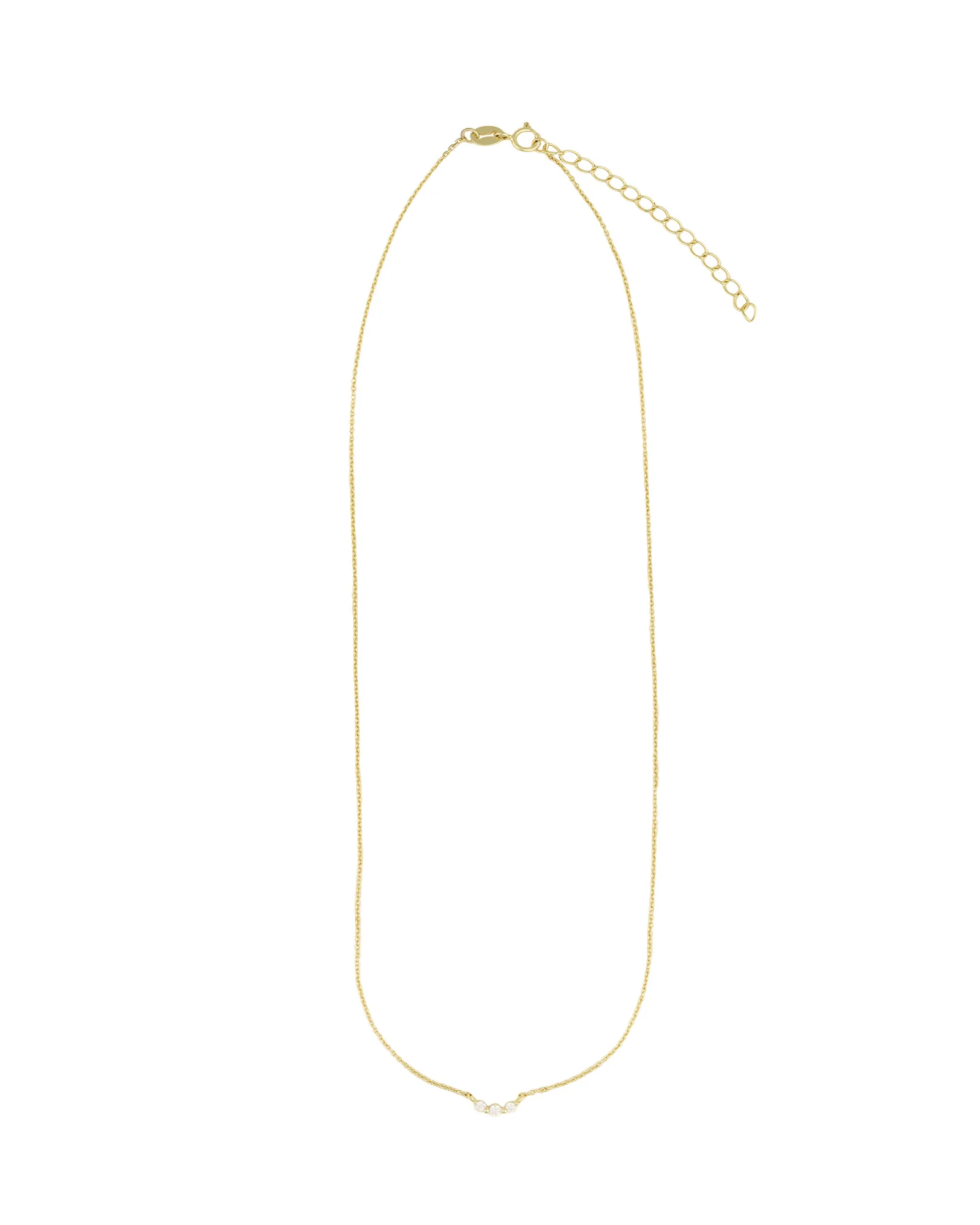Graduated CZ Necklace - Image 3