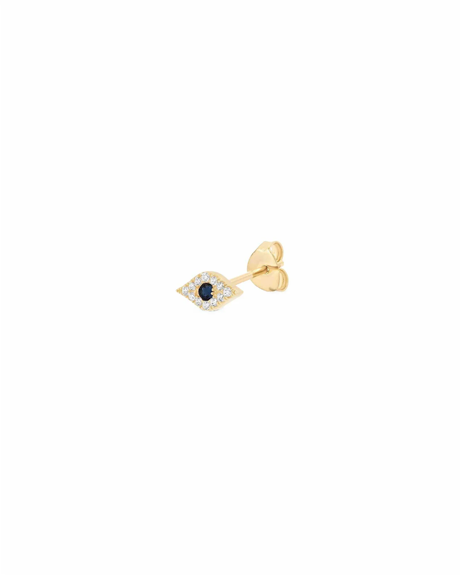 Pavé Evil Eye Single Stud