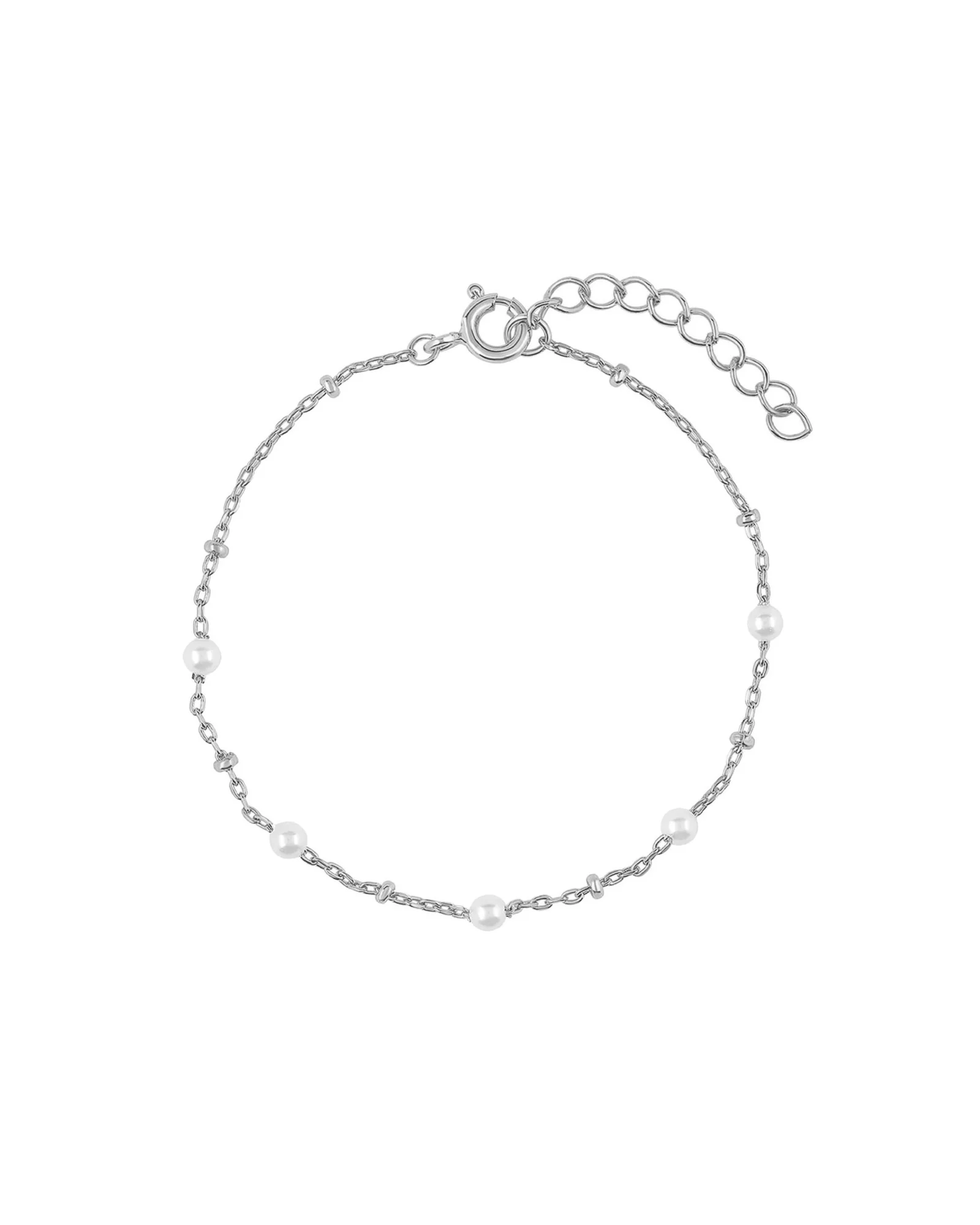 Pearl Ball Chain Bracelet